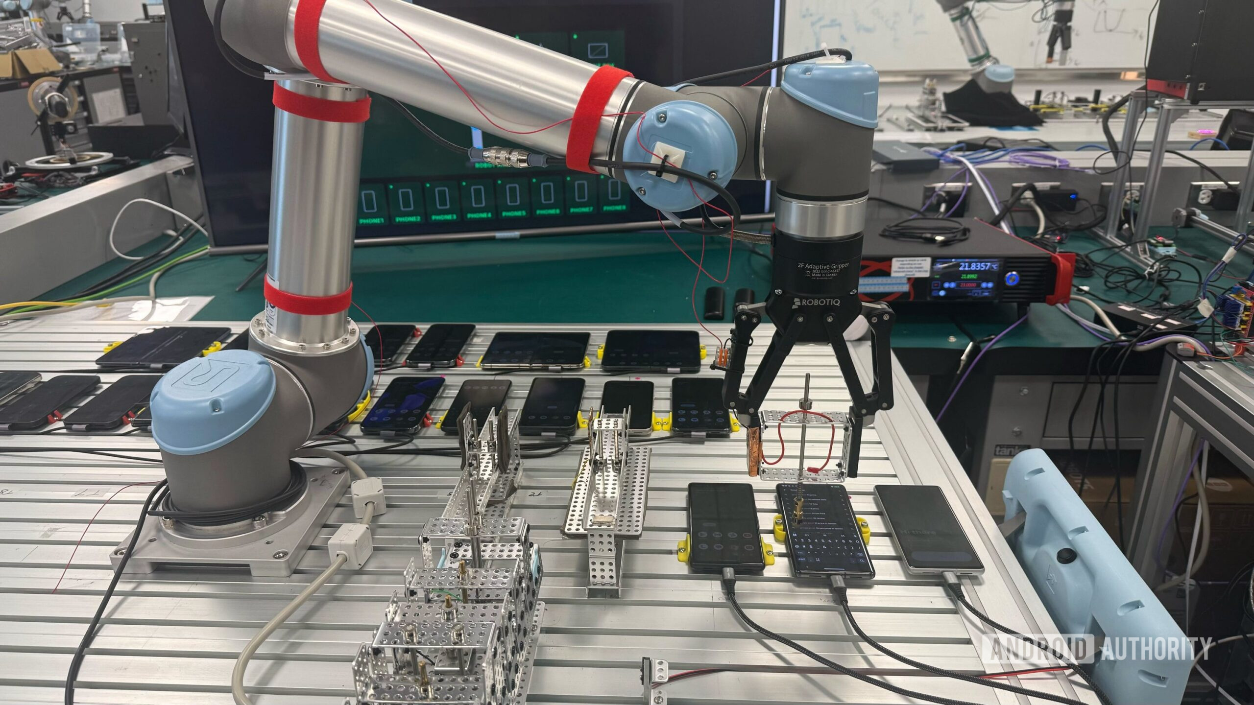 Laboratórios de robótica do Google Pixel