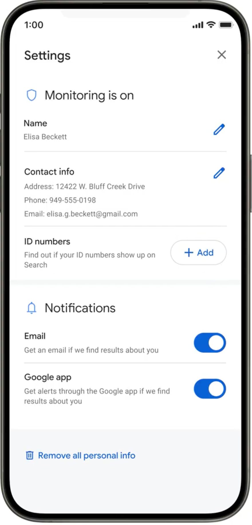 Resultados sobre você 2
