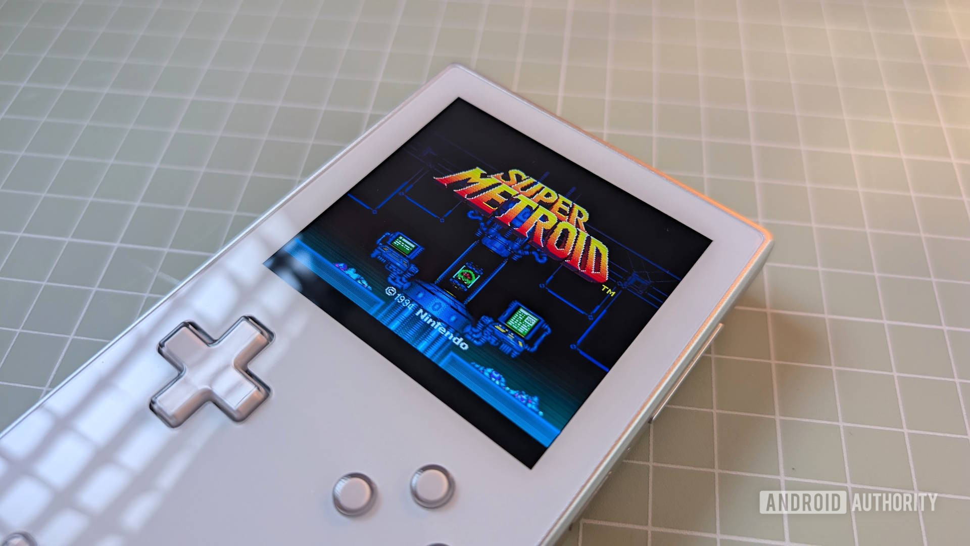 AYANEO Pocket VERT Super Metroid SNES AYANEO Pocket VERT Super Metroid SNES