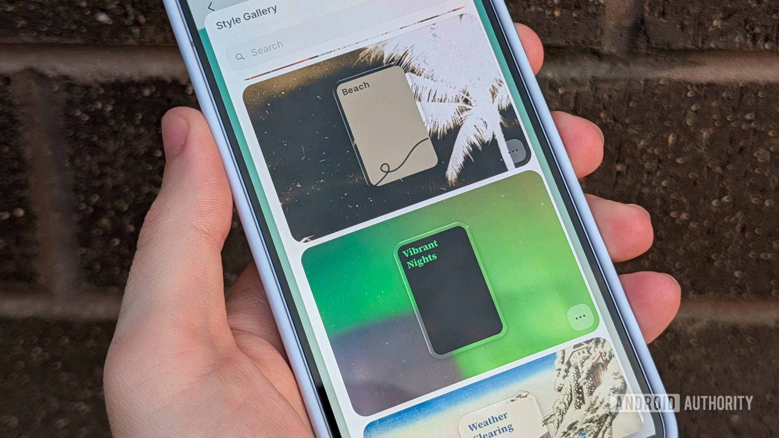 Pixel 10 Pro com aplicativo Craft na tela Pixel 10 Pro com aplicativo Craft na tela