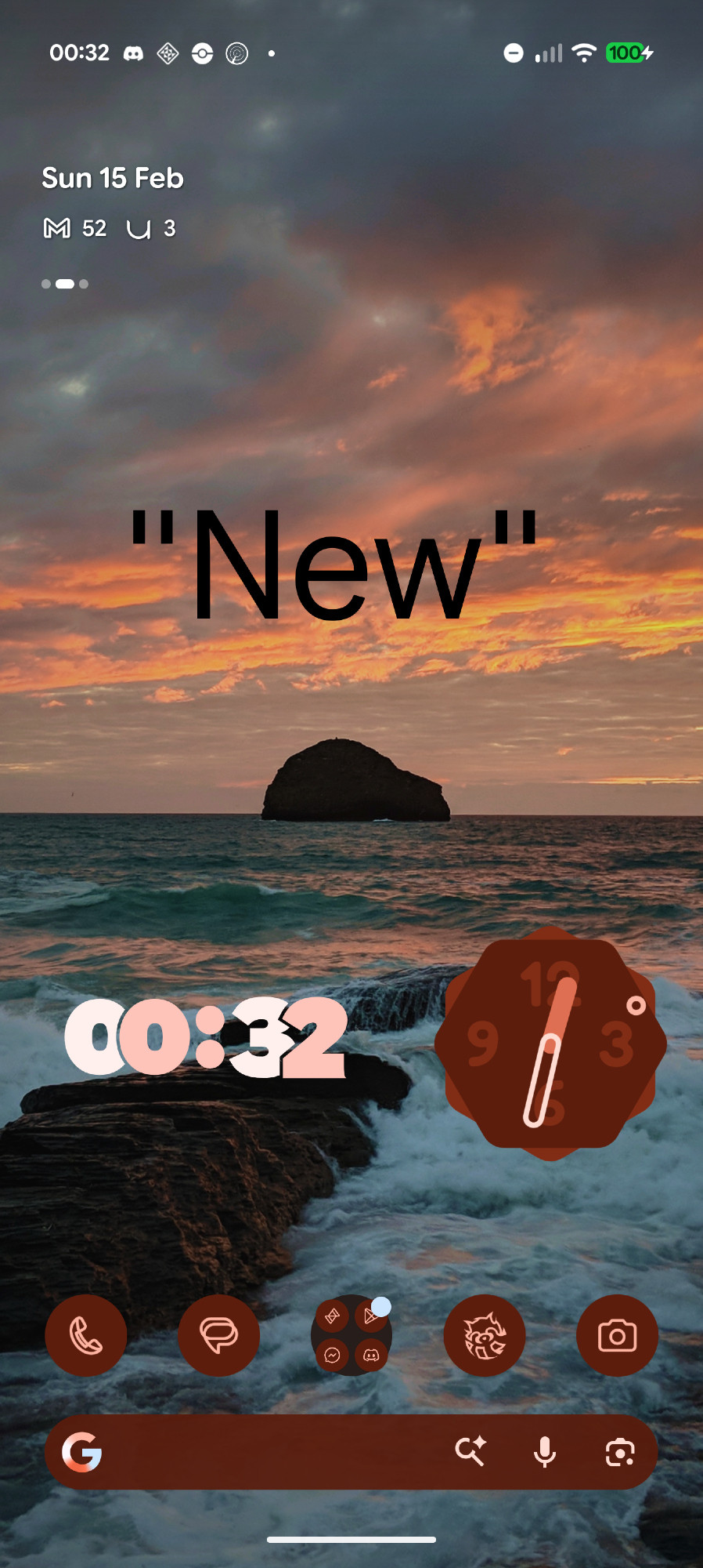 Novo widget do Google no Pixel Launcher