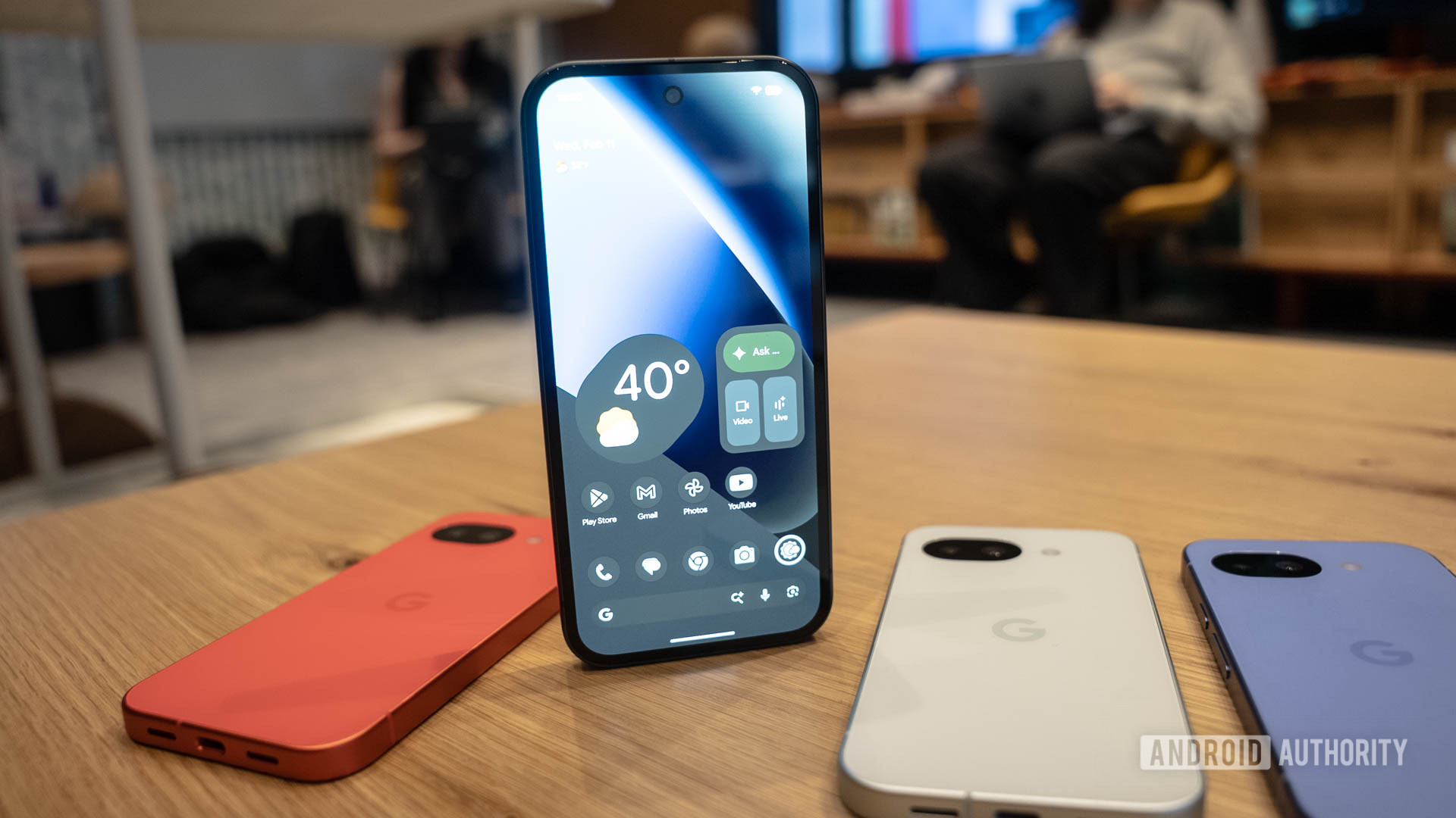 Tela obsidiana do Google Pixel 10a Tela obsidiana do Google Pixel 10a