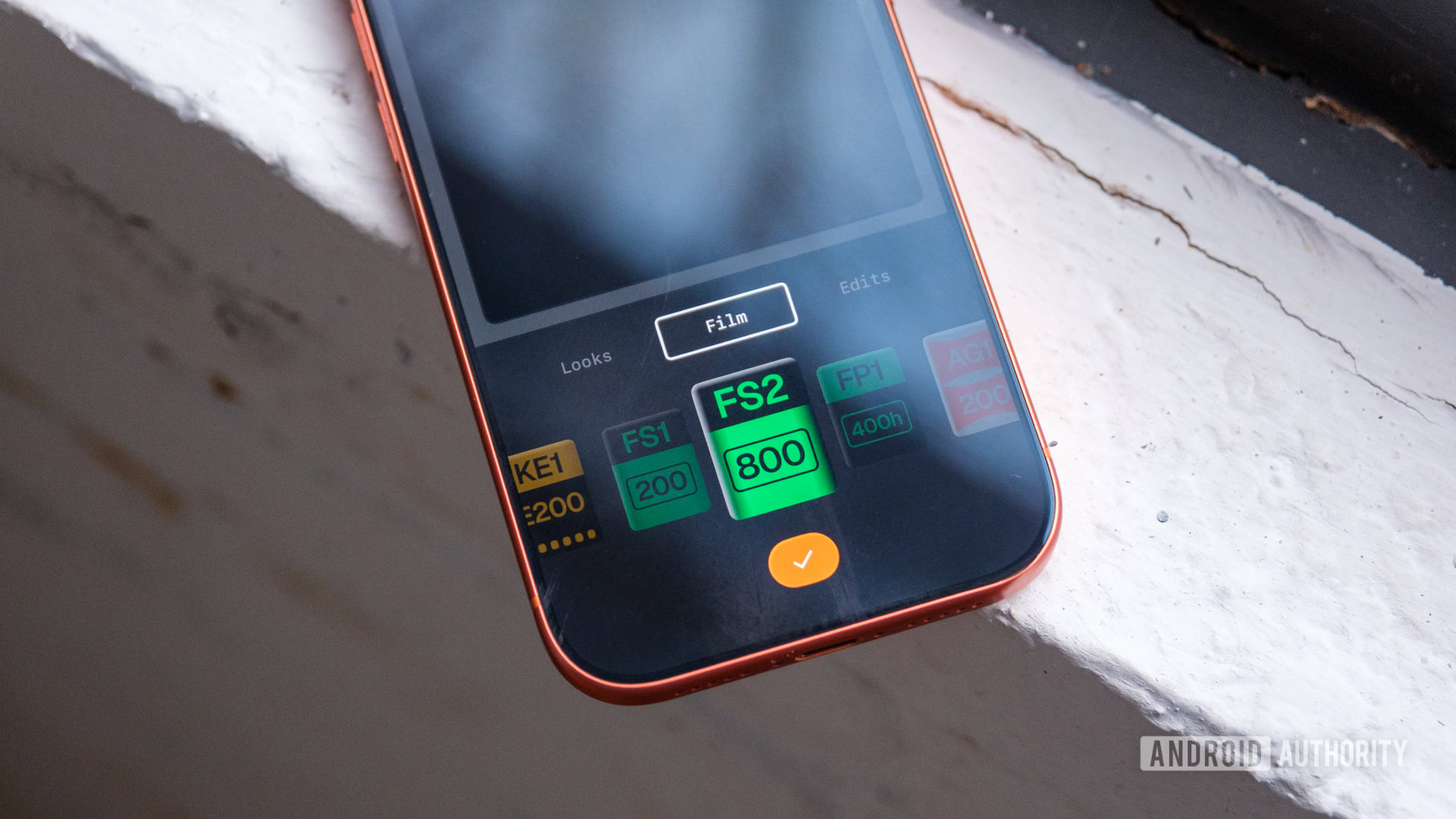 Seletor de filmes snapseed para iOS Seletor de filmes snapseed para iOS