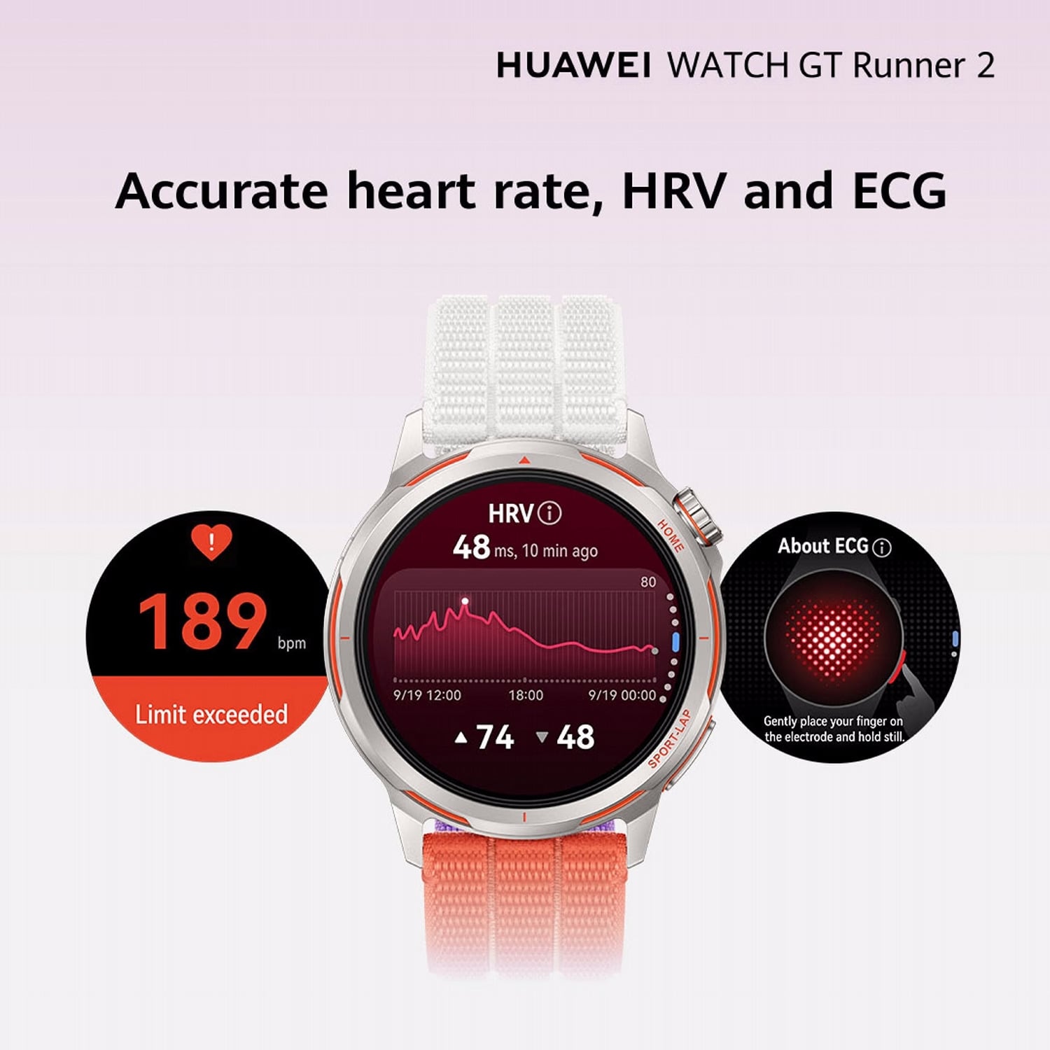 HUAWEI Relógio GT Runner 2 Smartwatch 2