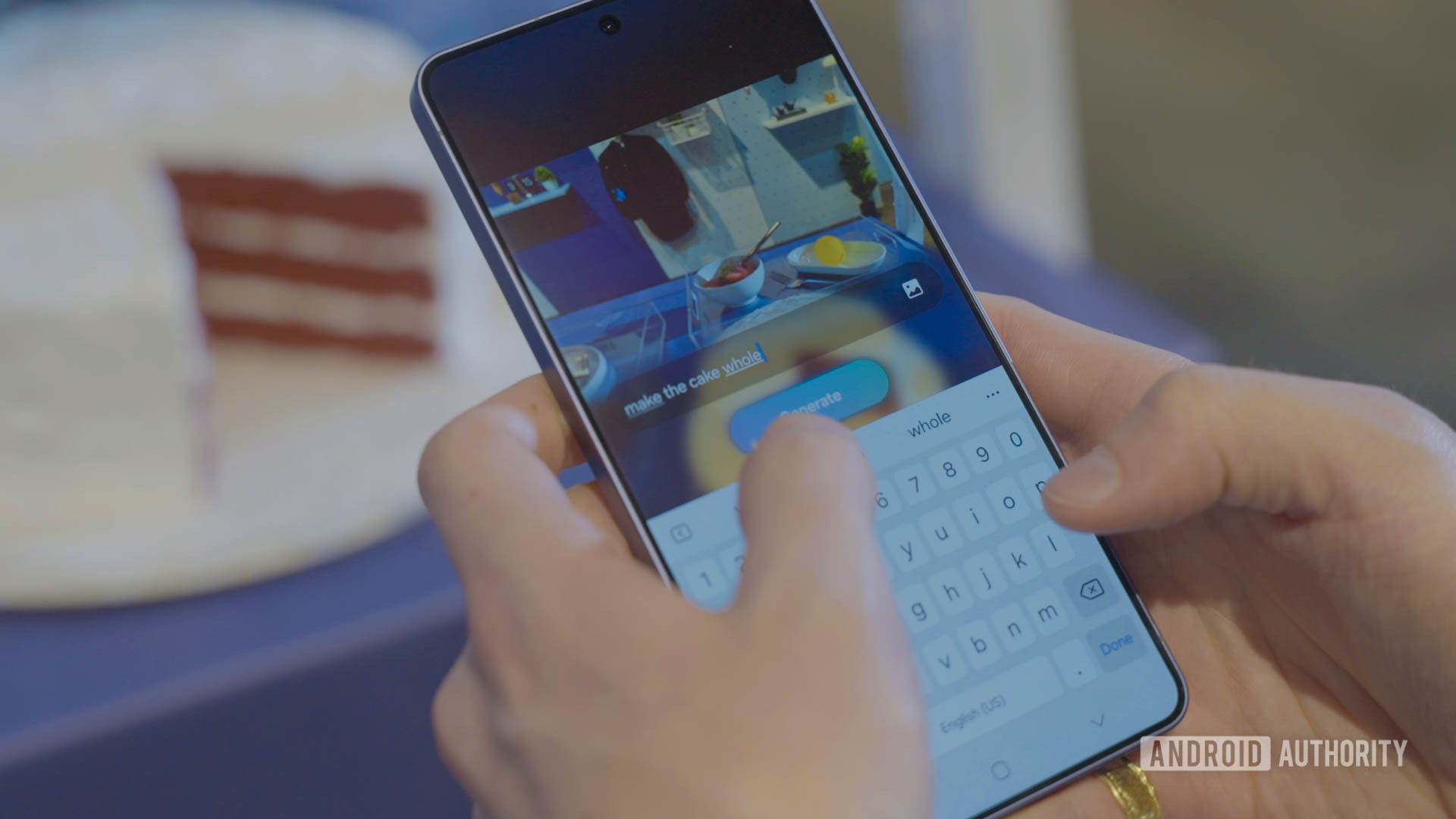 Exemplo de assistência fotográfica do Samsung Galaxy S26, parte 1