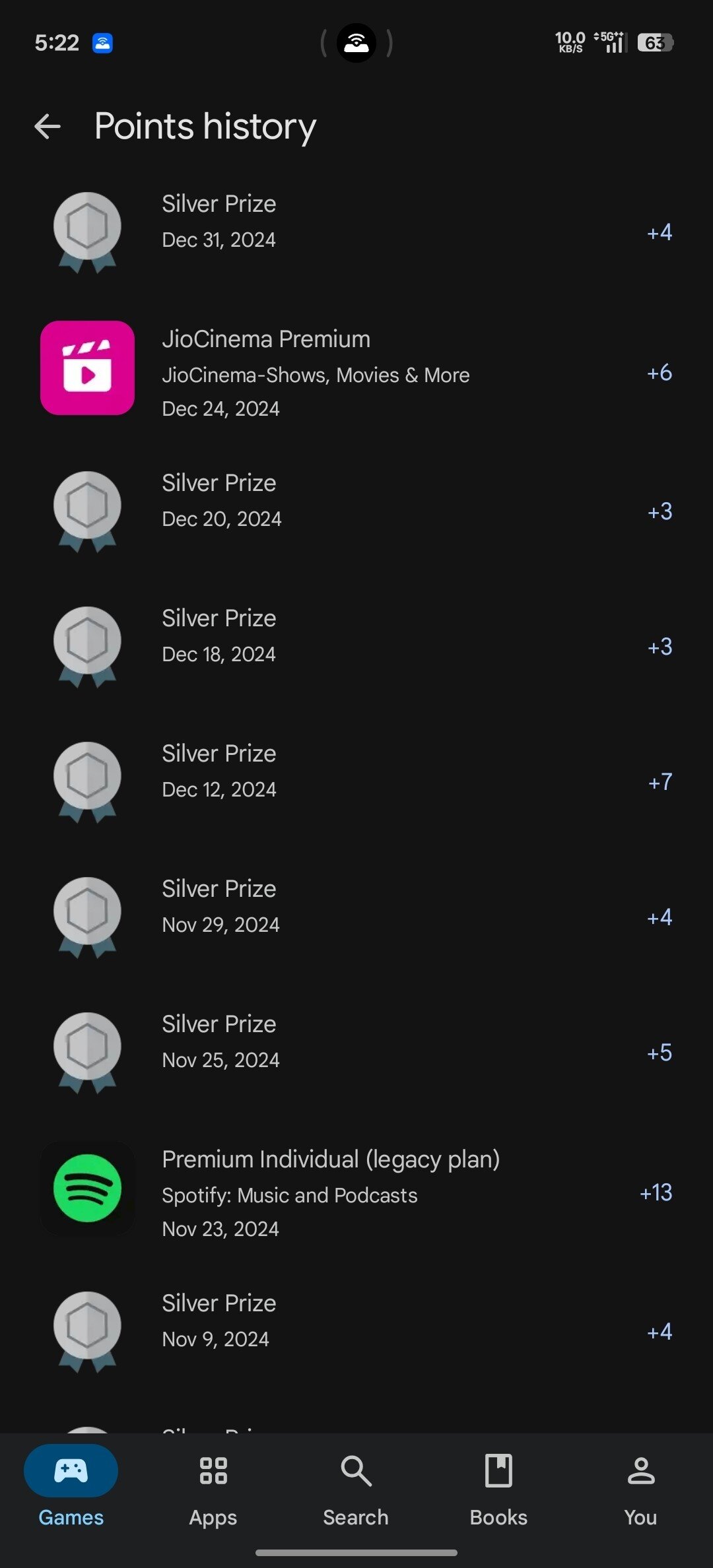 assinaturas da Play Store 4