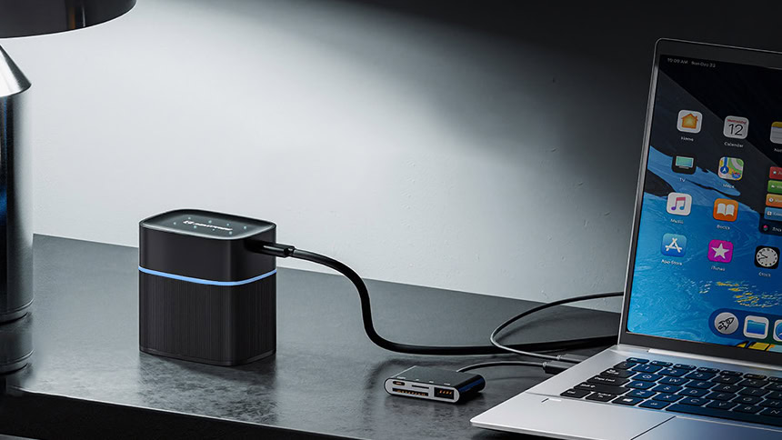 Maxfree recarregável 4 pilhas AAA e 4 pilhas AA no laptop de carregamento de mesa