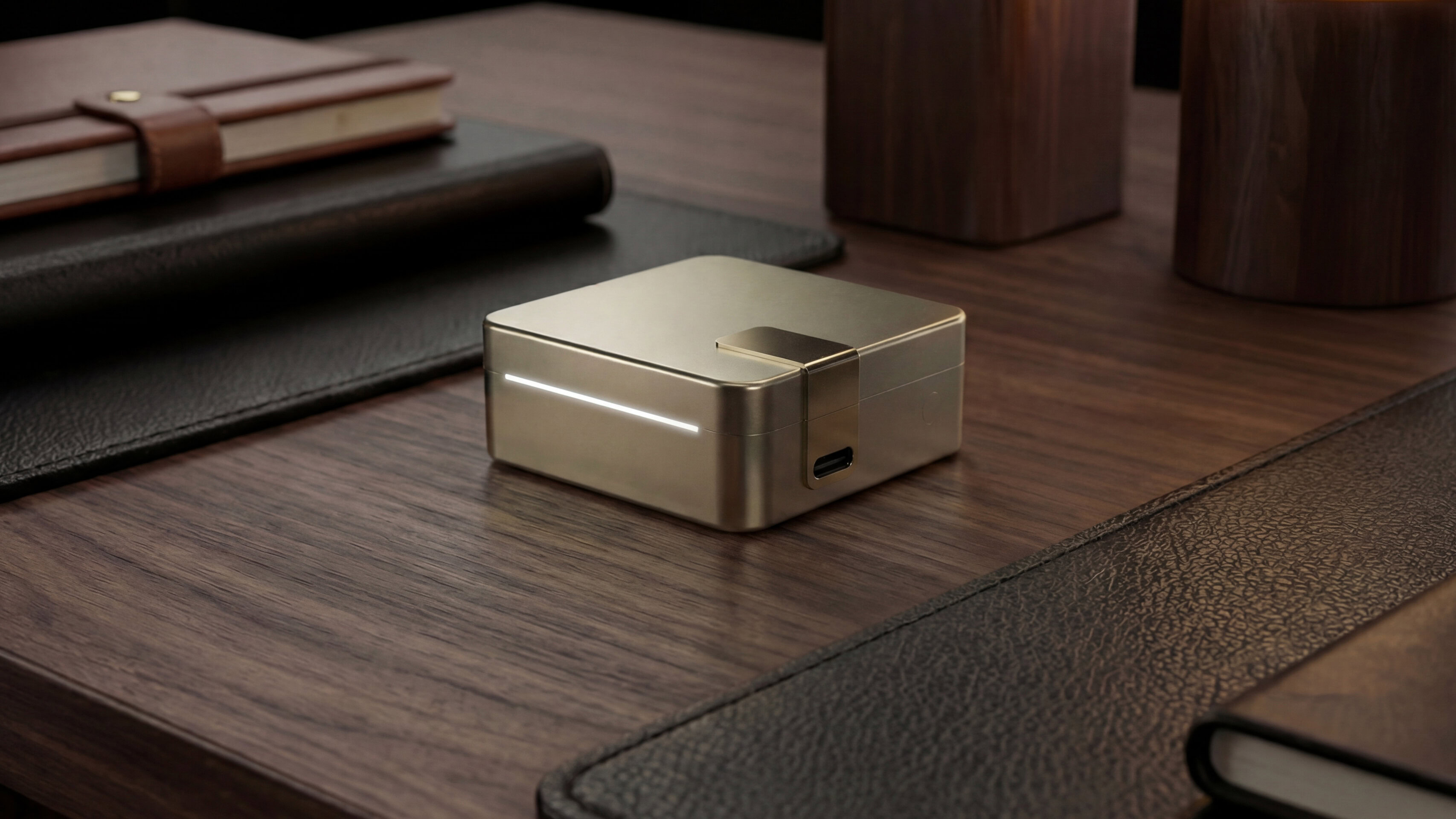 Estojo de carregamento Ultrahuman Ring Pro Estojo de carregamento Ultrahuman Ring Pro