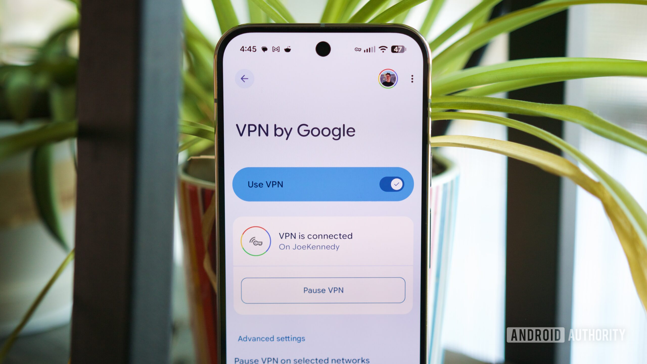 pixel vpn herói pixel 10 pro 2 Foto do Pixel VPN rodando em um Pixel 10 Pro.