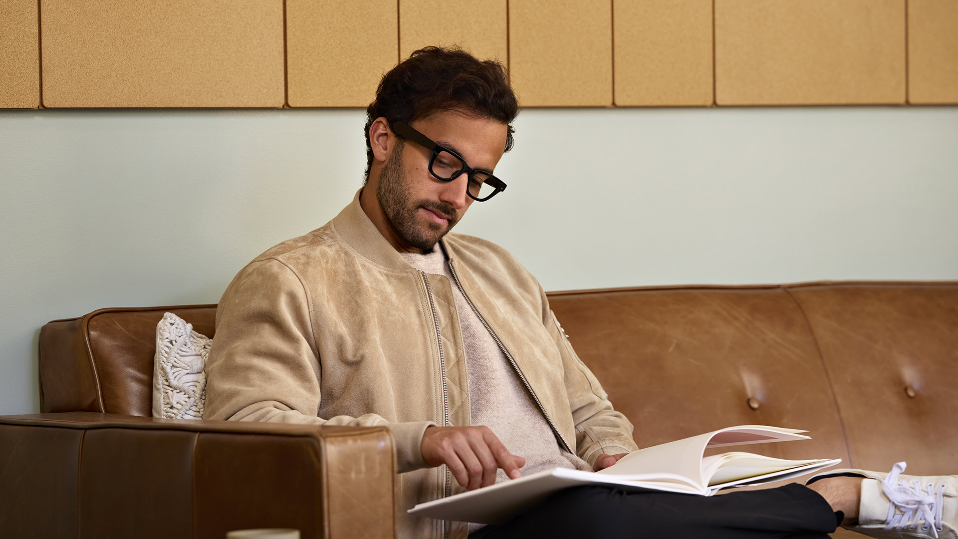 Protótipo de óculos XR Android do Google