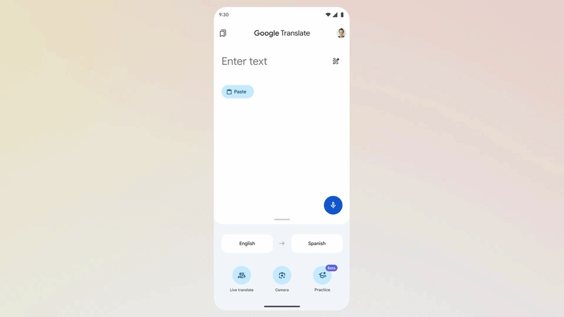 IA do Google Tradutor