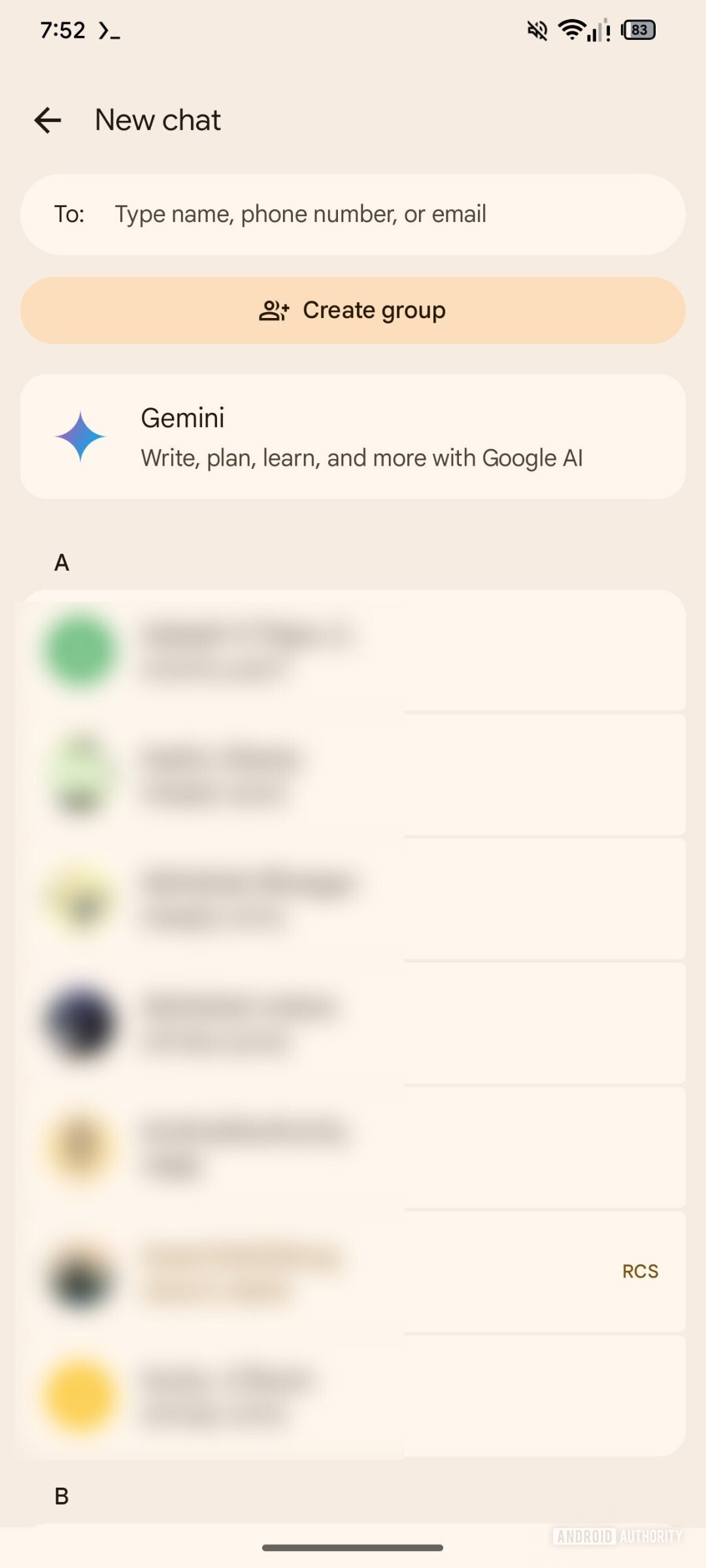mensagens do Google novo bate-papo 1
