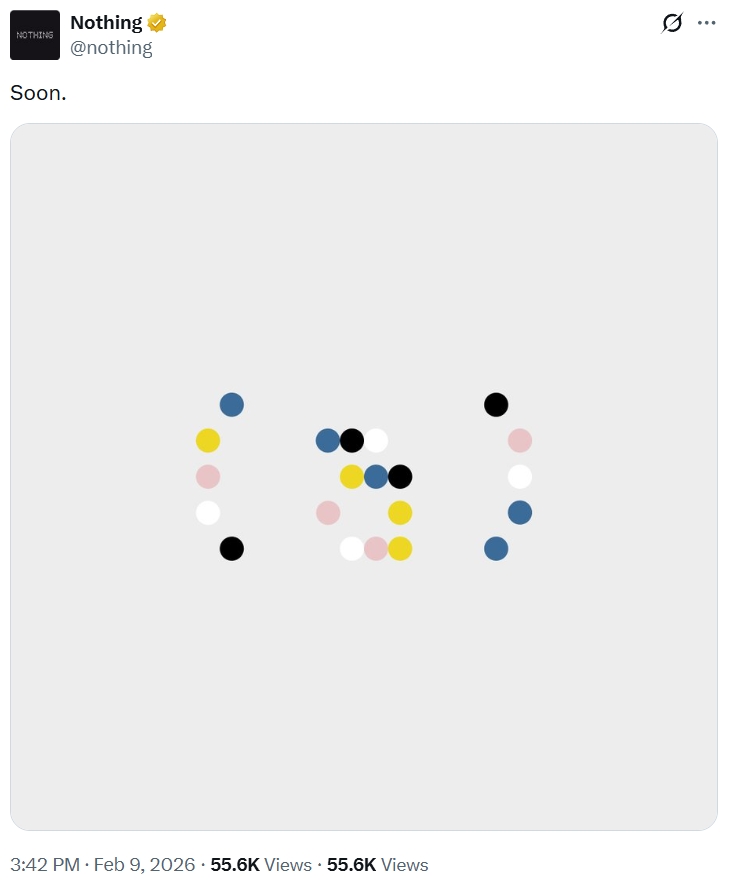 Nada teaser do telefone 4a