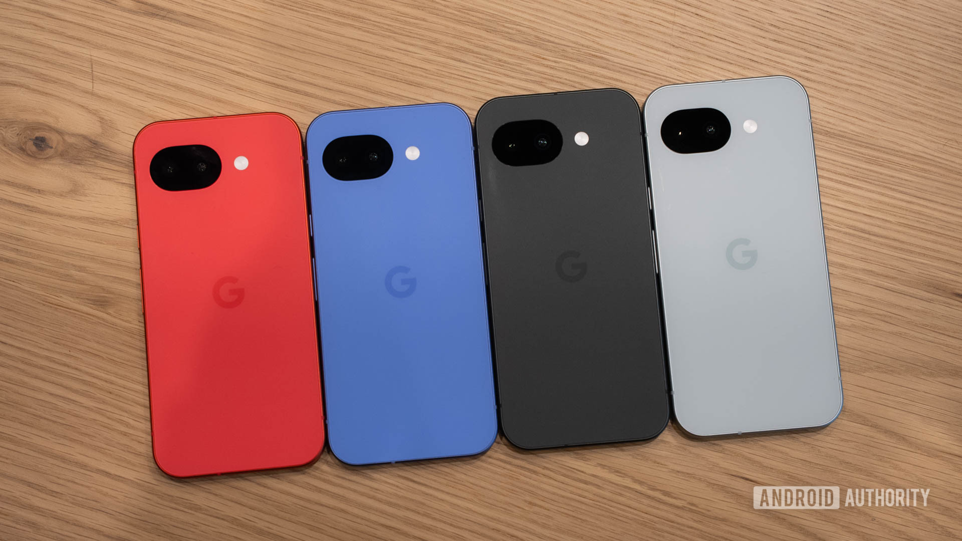Google Pixel 10a todas as quatro cores