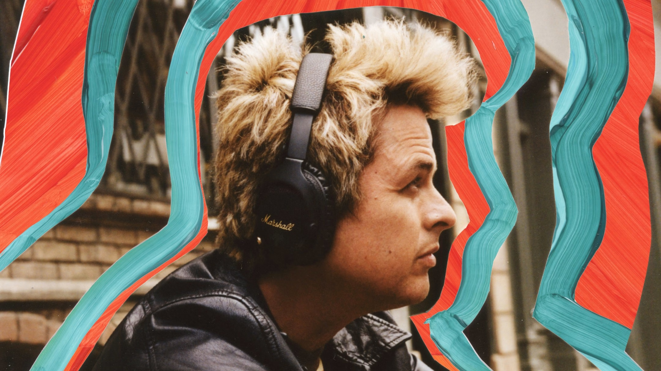 Marshall Monitor III ANC na cabeça