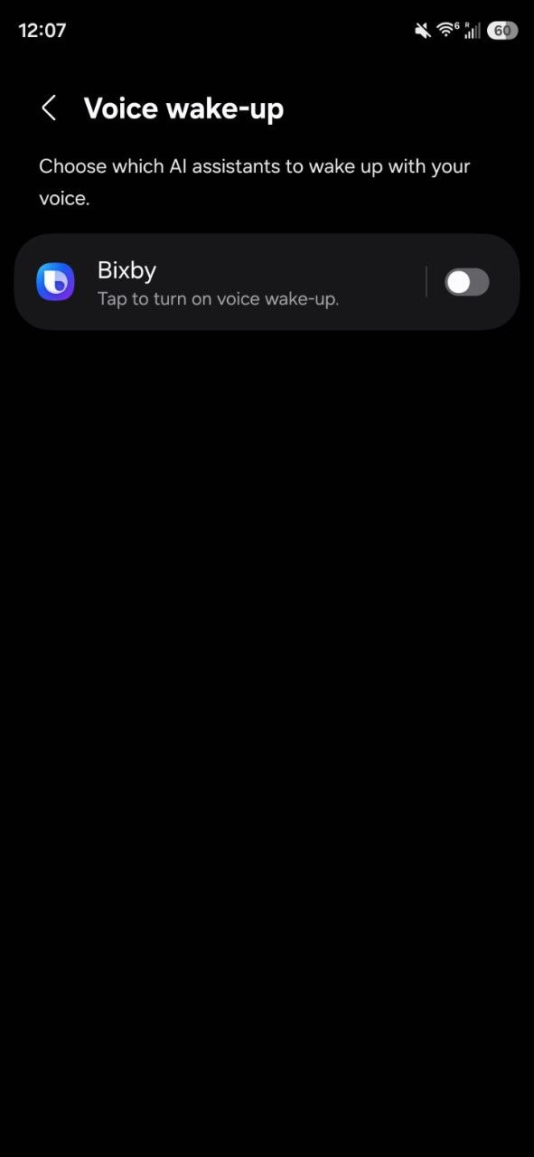 configurações de palavra de ativação s26