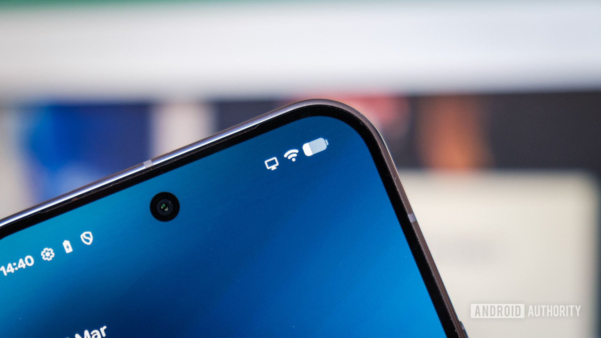 Ícone conectado do modo desktop Android
