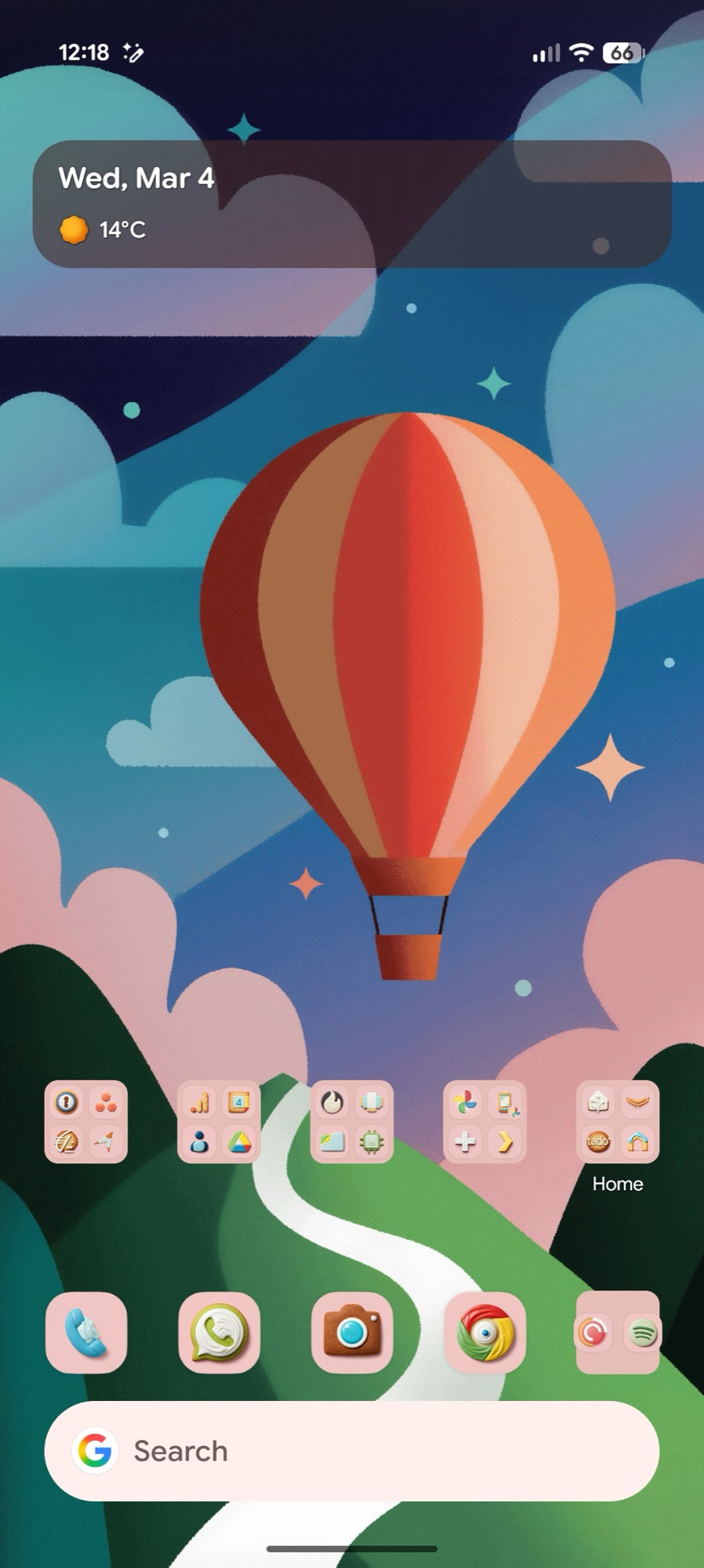 captura de tela android 16 qpr3 ícones de estilo de papel de parede criar cookies 3