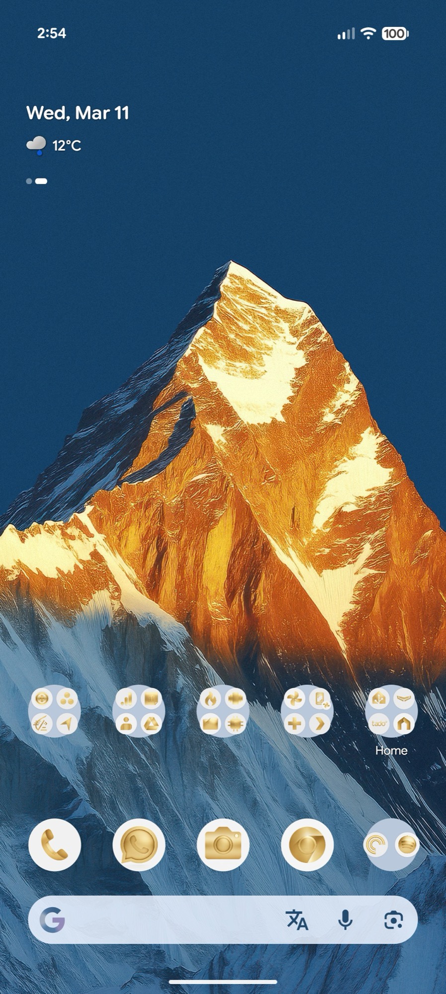 captura de tela android 16 qpr3 ícones de estilo de papel de parede criar tesouro 1