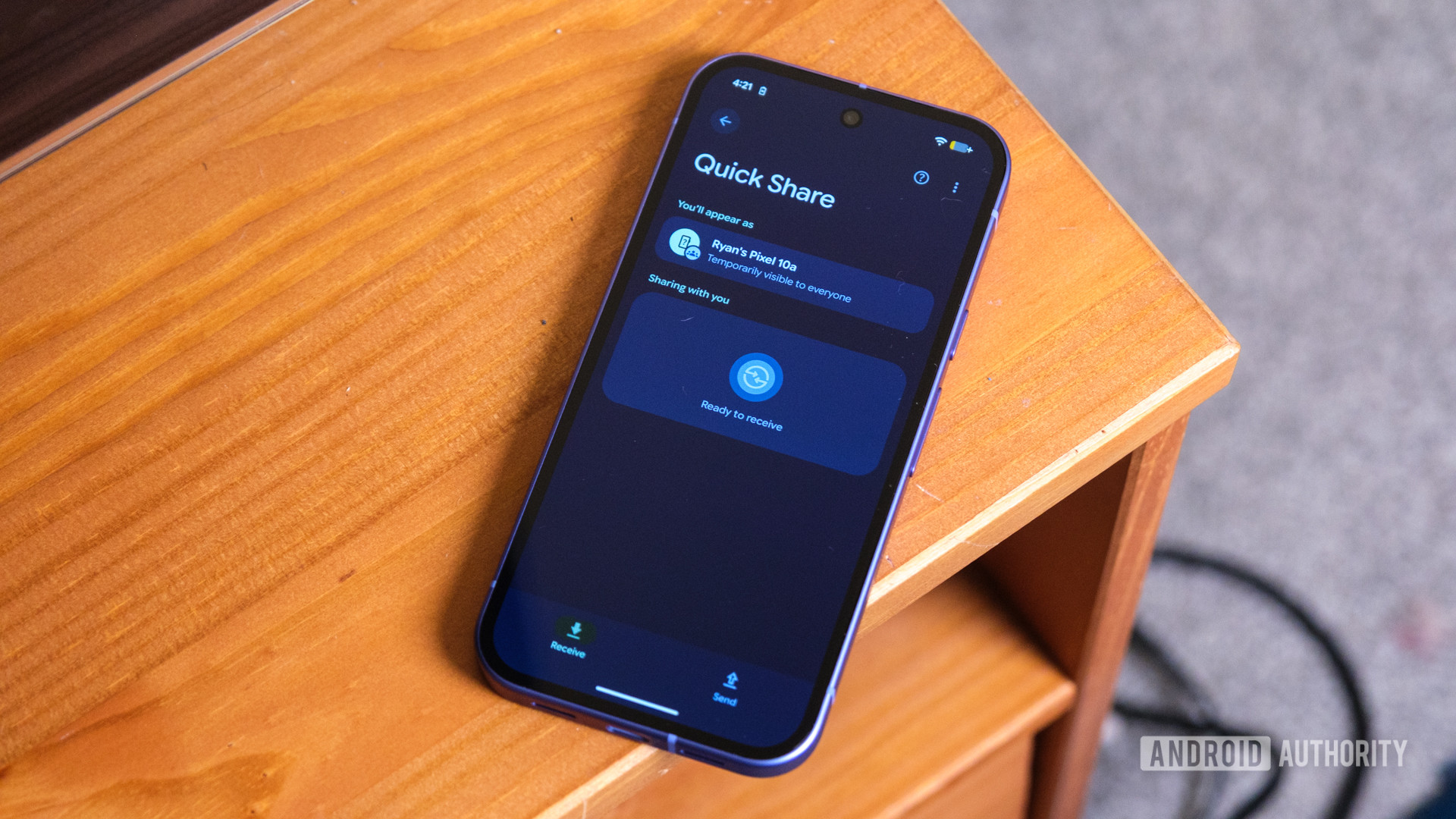 Compartilhamento rápido de dicas do Pixel 10a