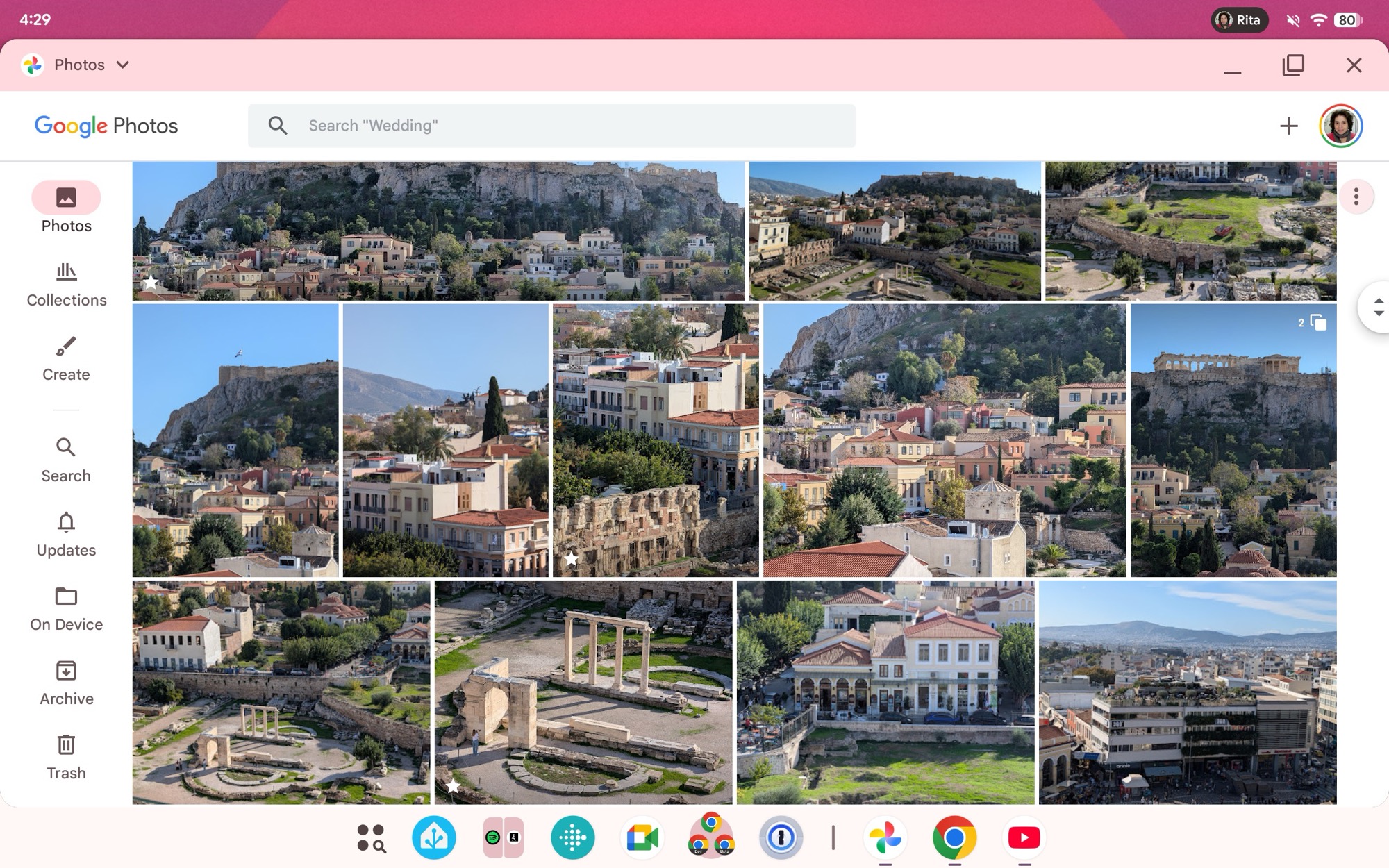 Aplicativo maximizado de captura de tela do Android 16 qpr3 em janelas da área de trabalho