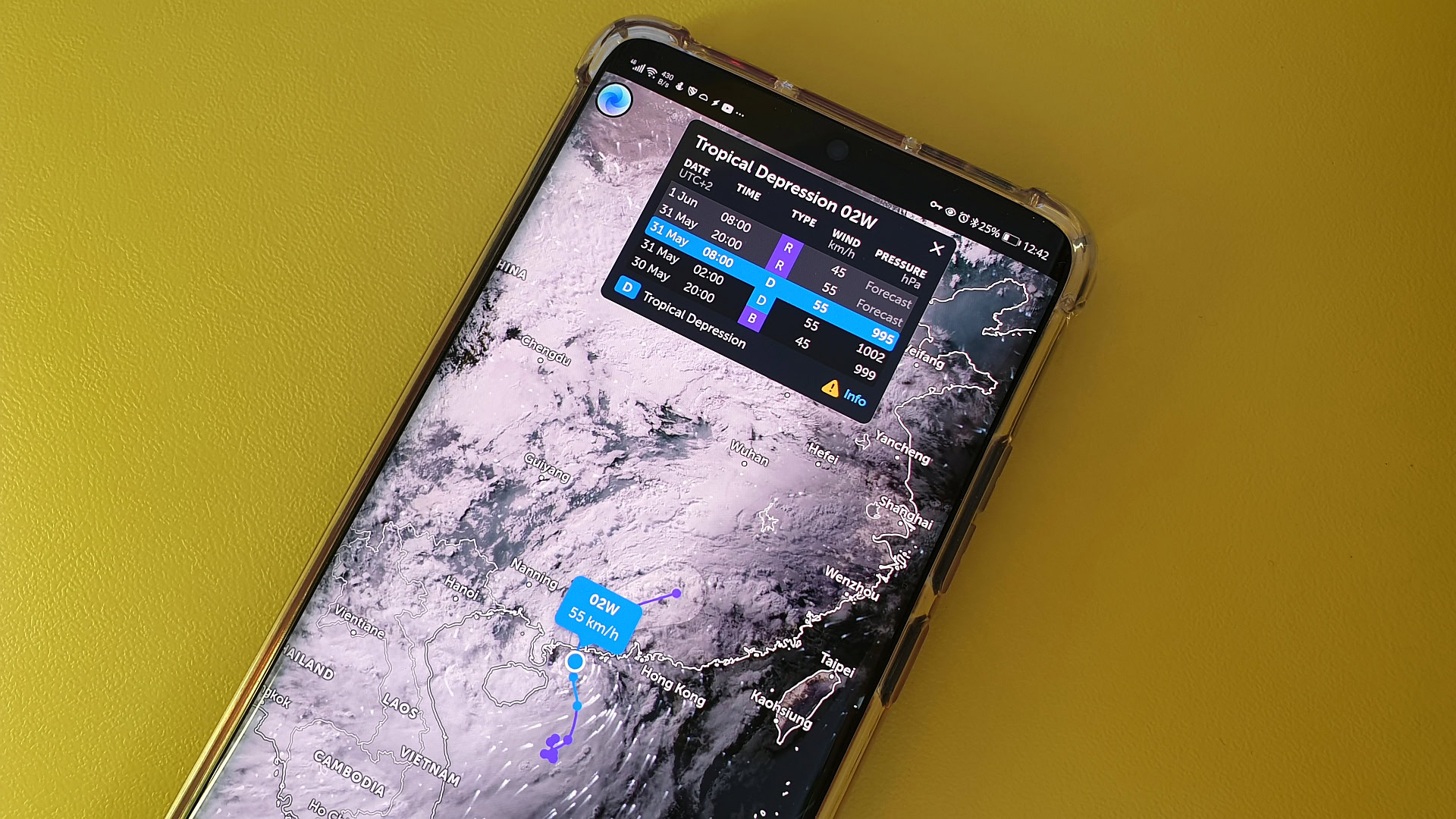 aplicativo zoom earth no recurso do telefone