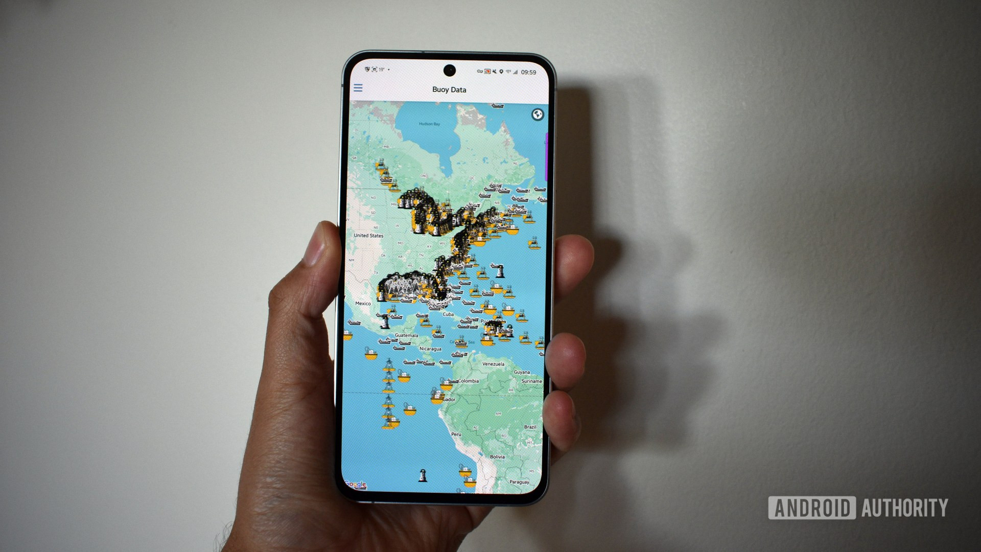aplicativo Android rastreador de furacões tropicais 1