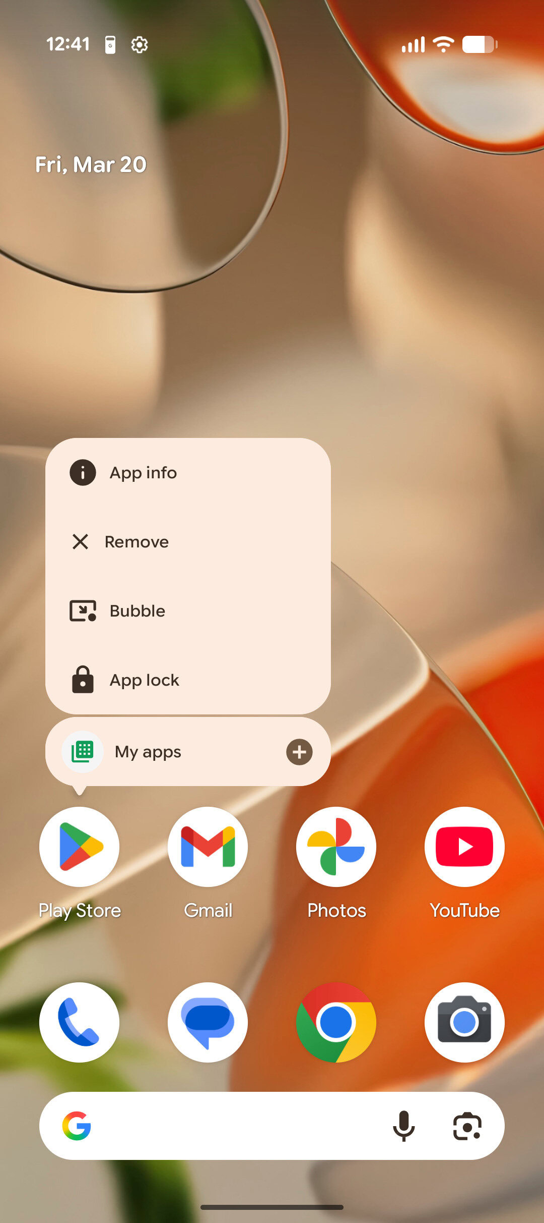 Bloqueio de aplicativo