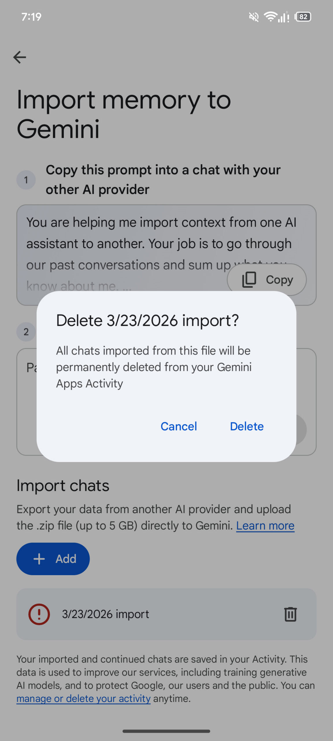 Importação de Gêmeos 6