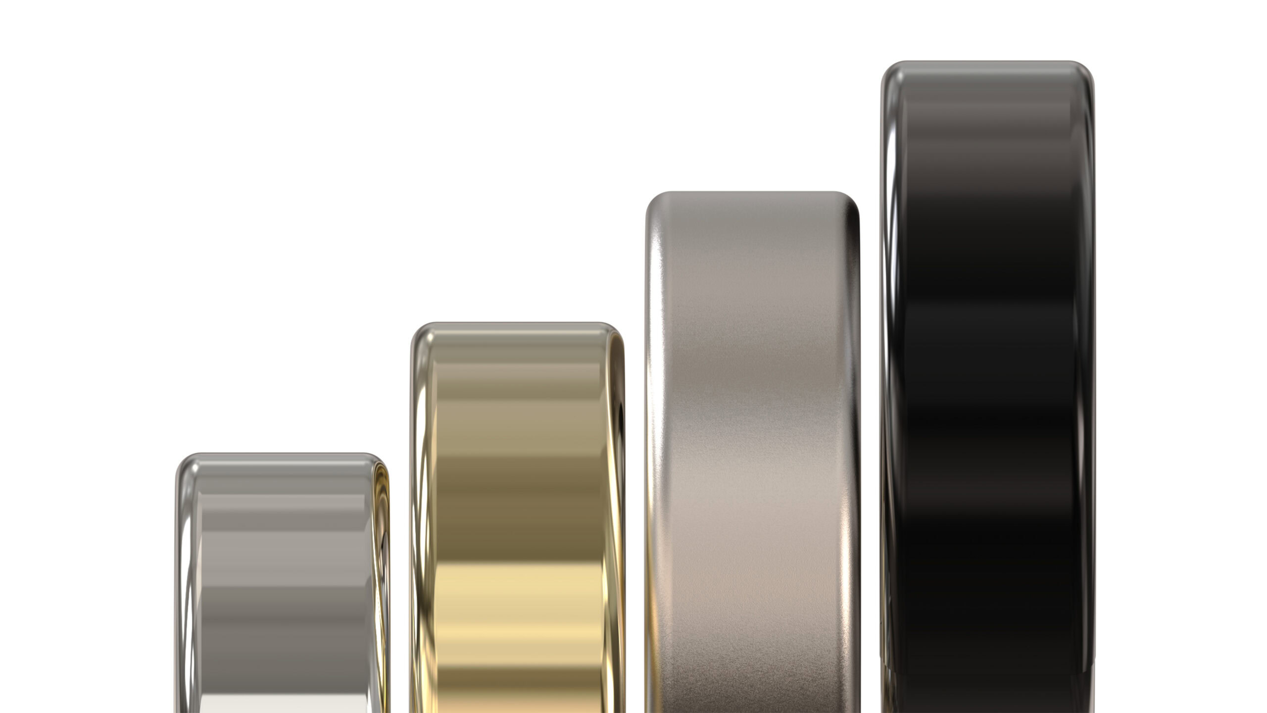 O Ultrahuman Ring PRO está disponível em três cores.