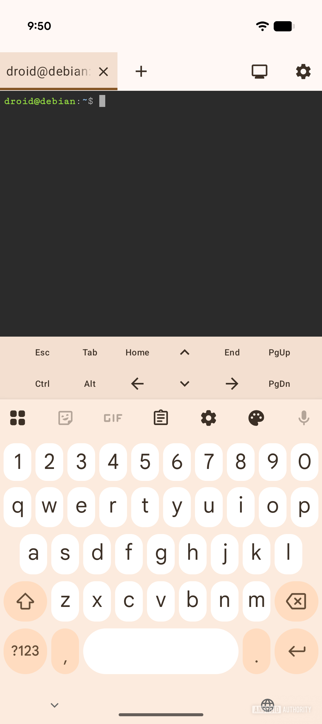 CLI do Terminal Canário Android