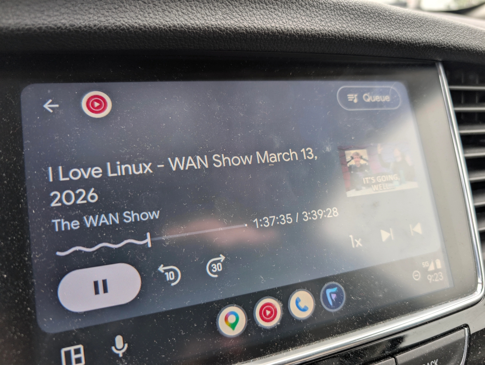 Android Auto Novos controles do reprodutor de música 1
