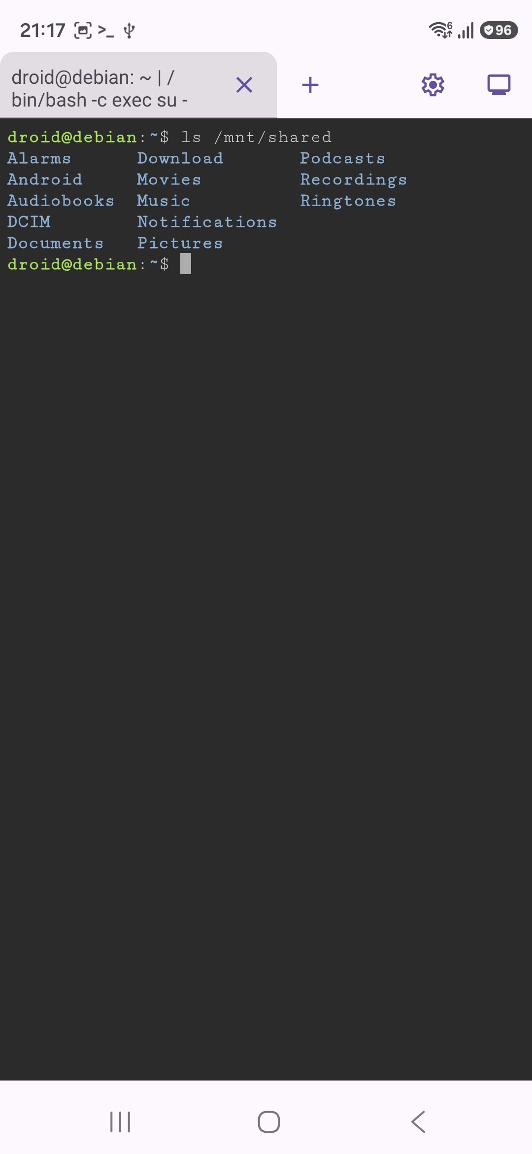 One UI 8.5 Linux Terminal pastas de armazenamento compartilhadas Dylan H 1 One UI 8.5 Linux Terminal pastas de armazenamento compartilhadas Dylan H 1