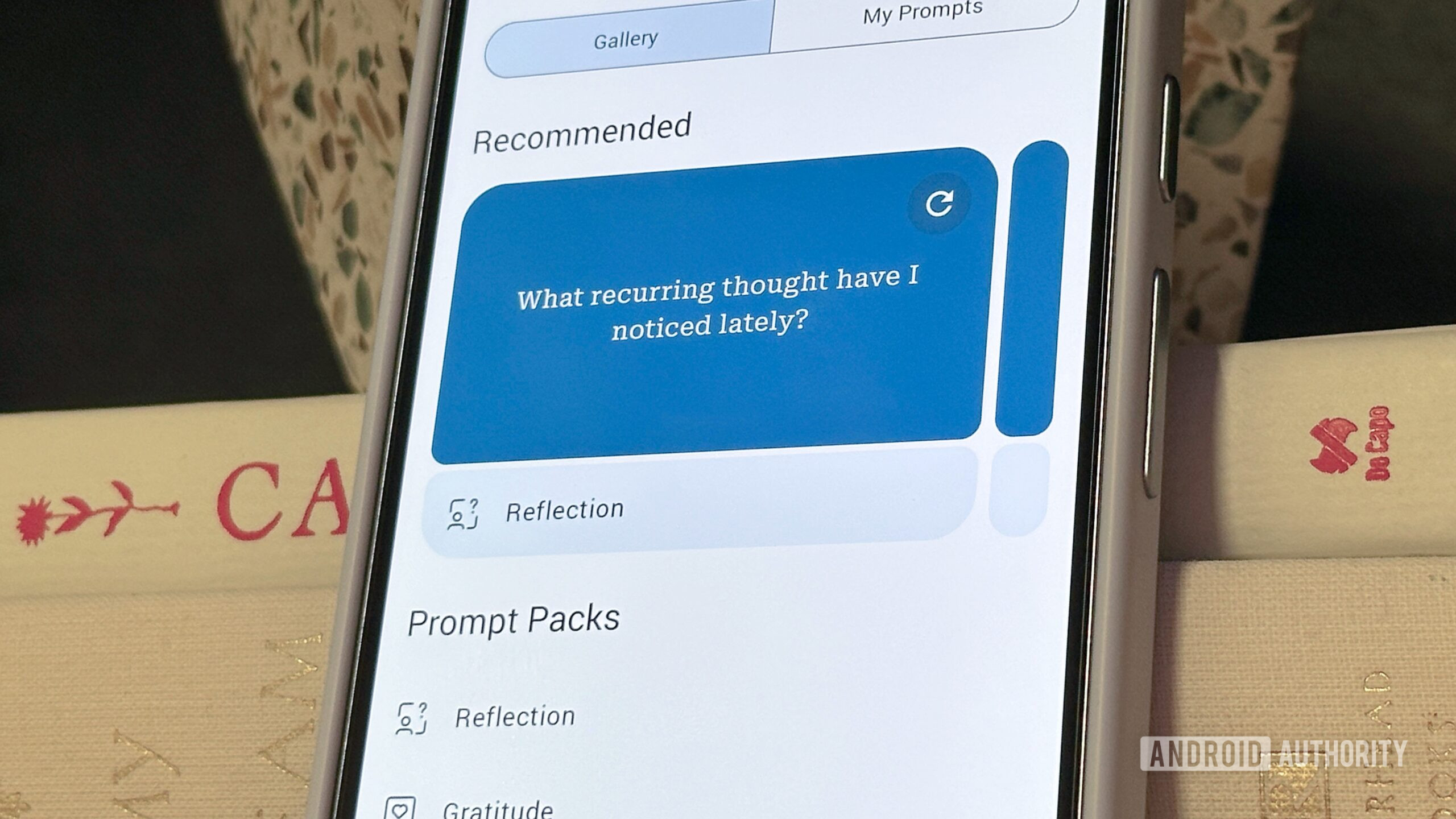 Tela de solicitações do aplicativo de diário do primeiro dia Tela de solicitações do aplicativo de diário do primeiro dia