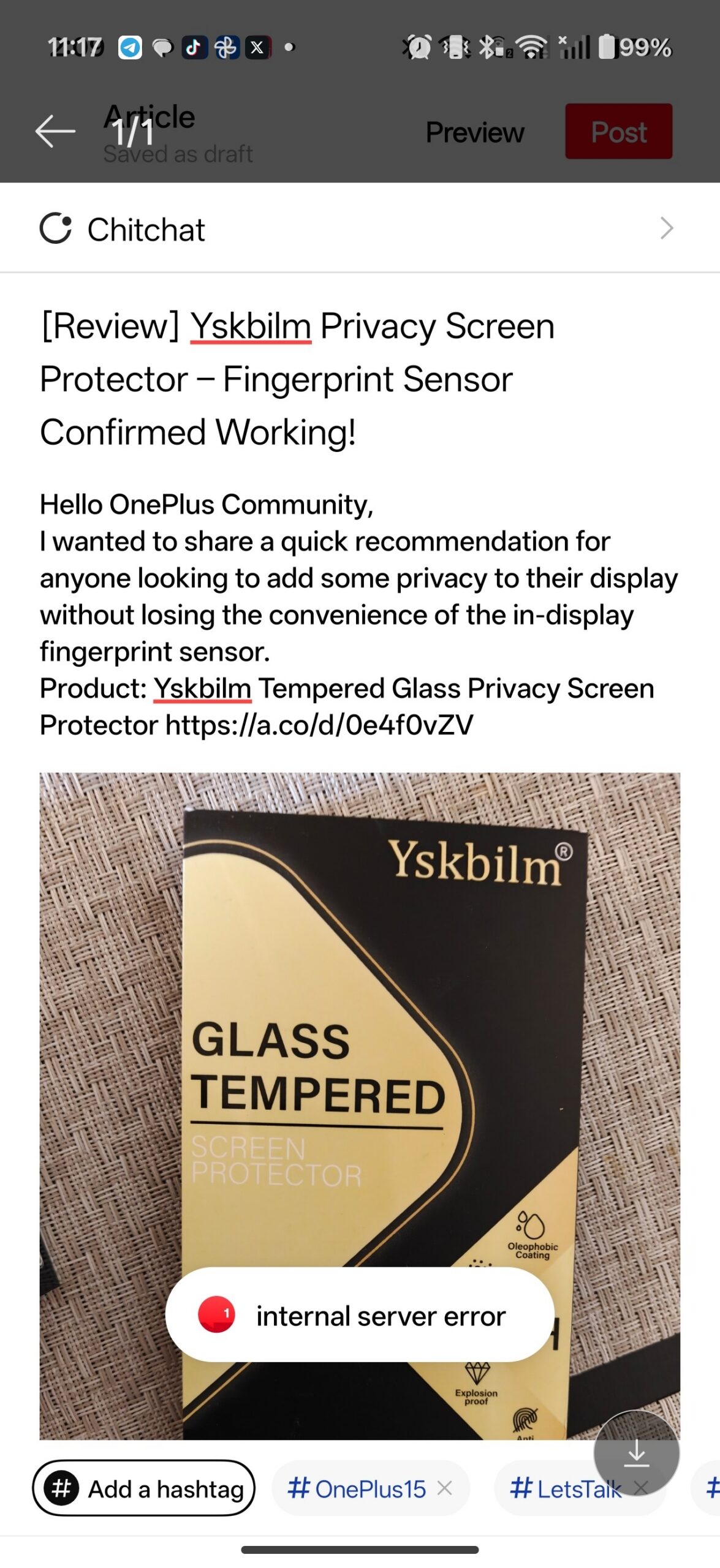 Comunidade OnePlus dos EUA não funciona 2