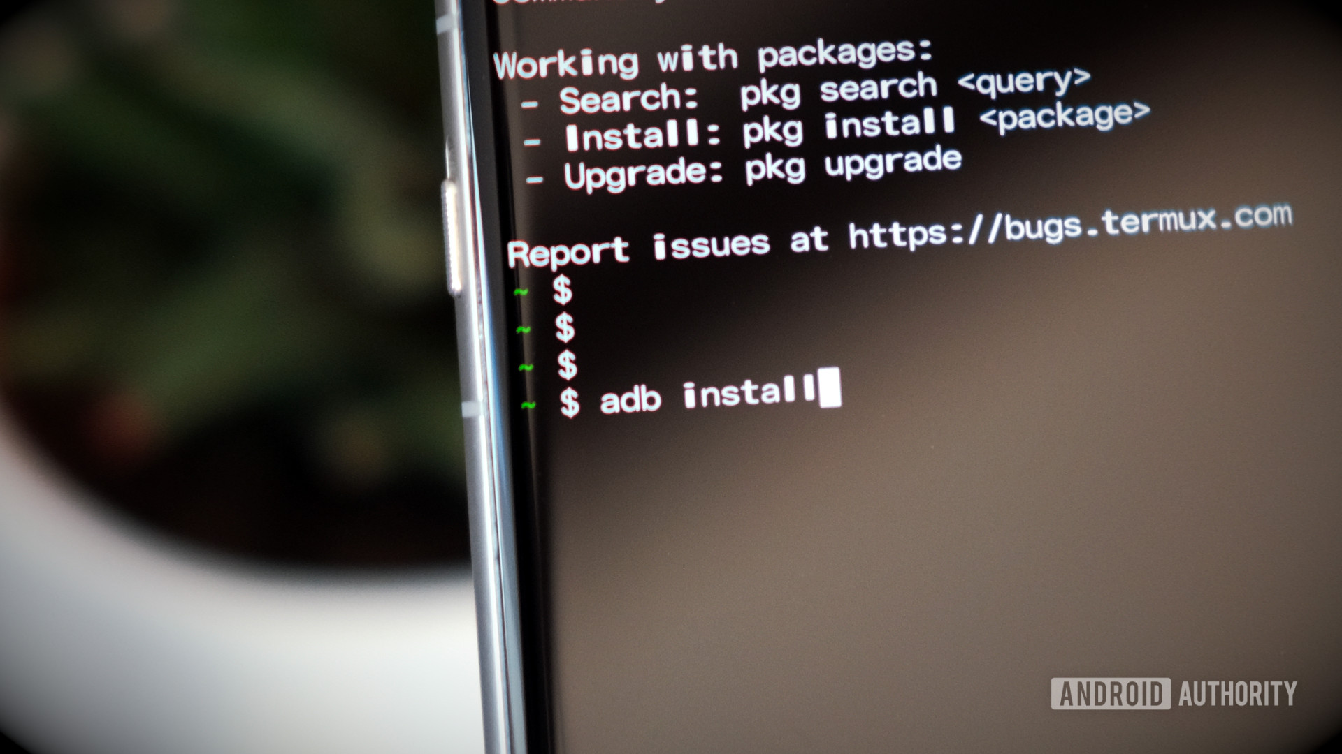 terminal adb terminal adb
