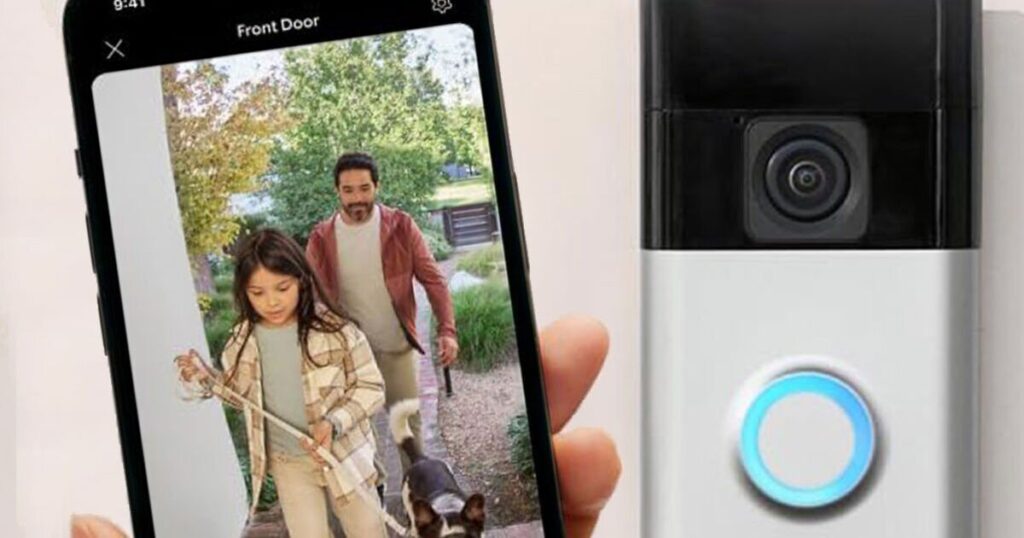 Amazon oferece novos Ring Doorbells pela metade do preço, mas o negócio termina hoje