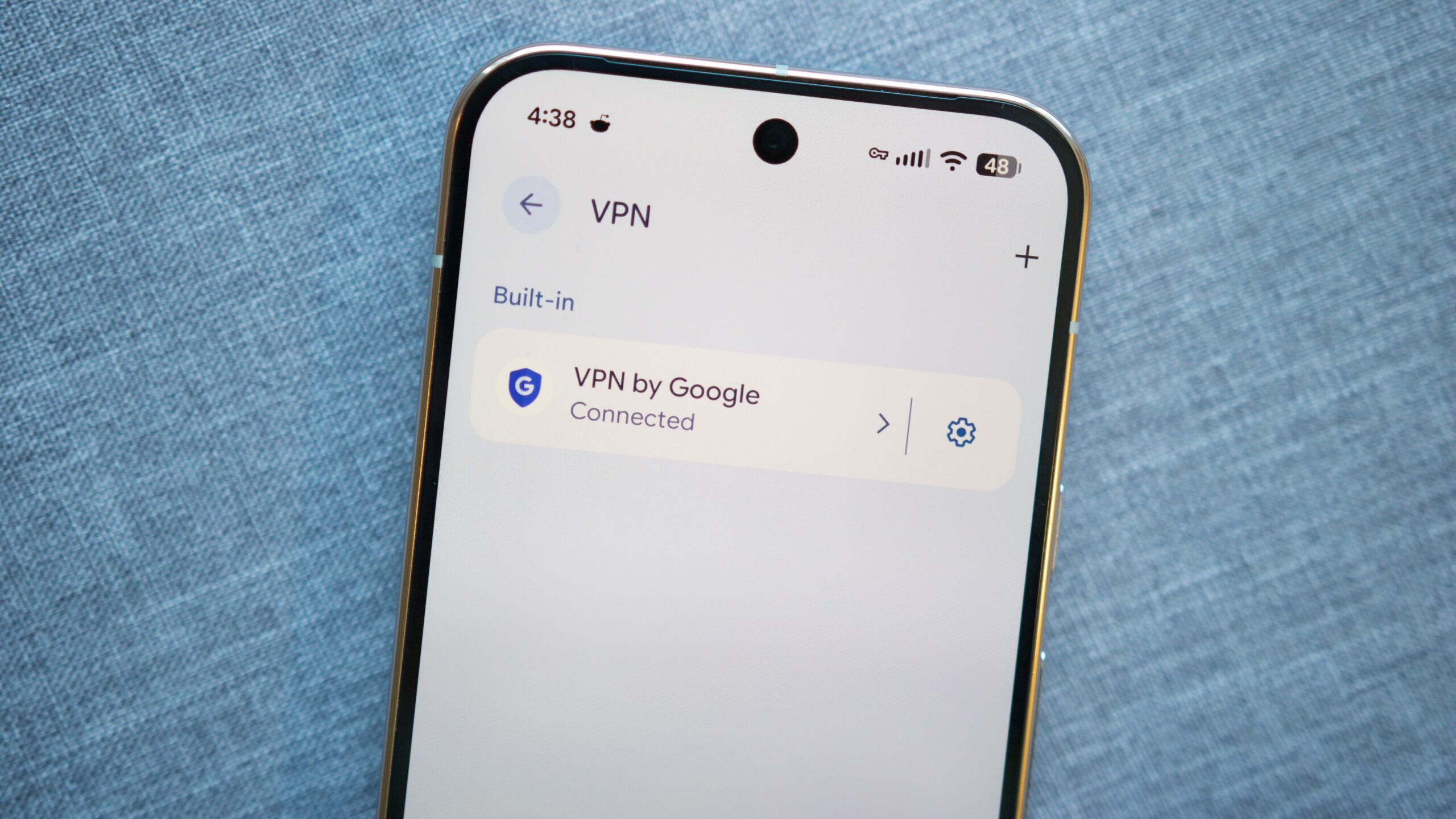 pixel vpn herói pixel 10 pro 3 Foto do Pixel VPN rodando em um Pixel 10 Pro.