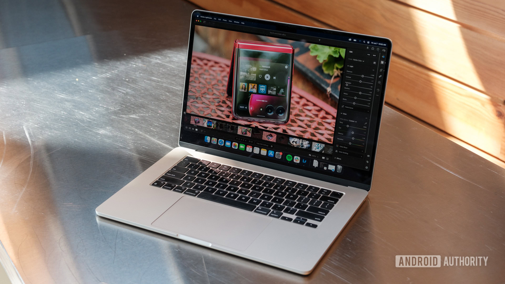 apple macbook air 15 polegadas lightroom