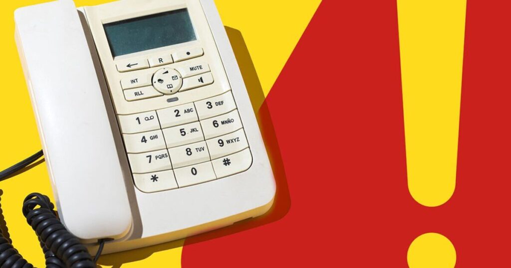 Novo alerta de telefone fixo no Reino Unido emitido, você deve agir agora ou corre o risco do caos que se aproxima