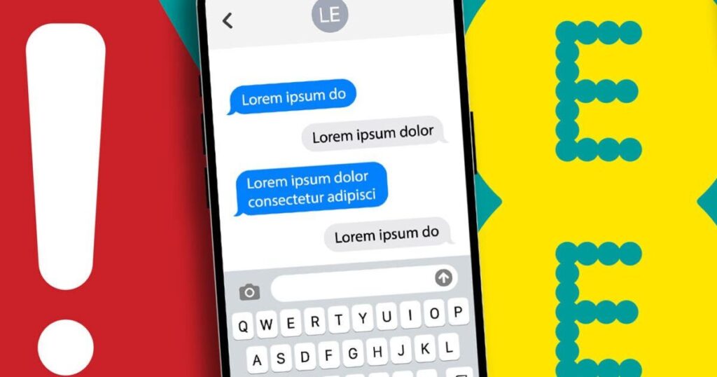 Todos os usuários de telefone EE colocados em alerta vermelho e instados a tomar cuidado com mensagens de texto urgentes