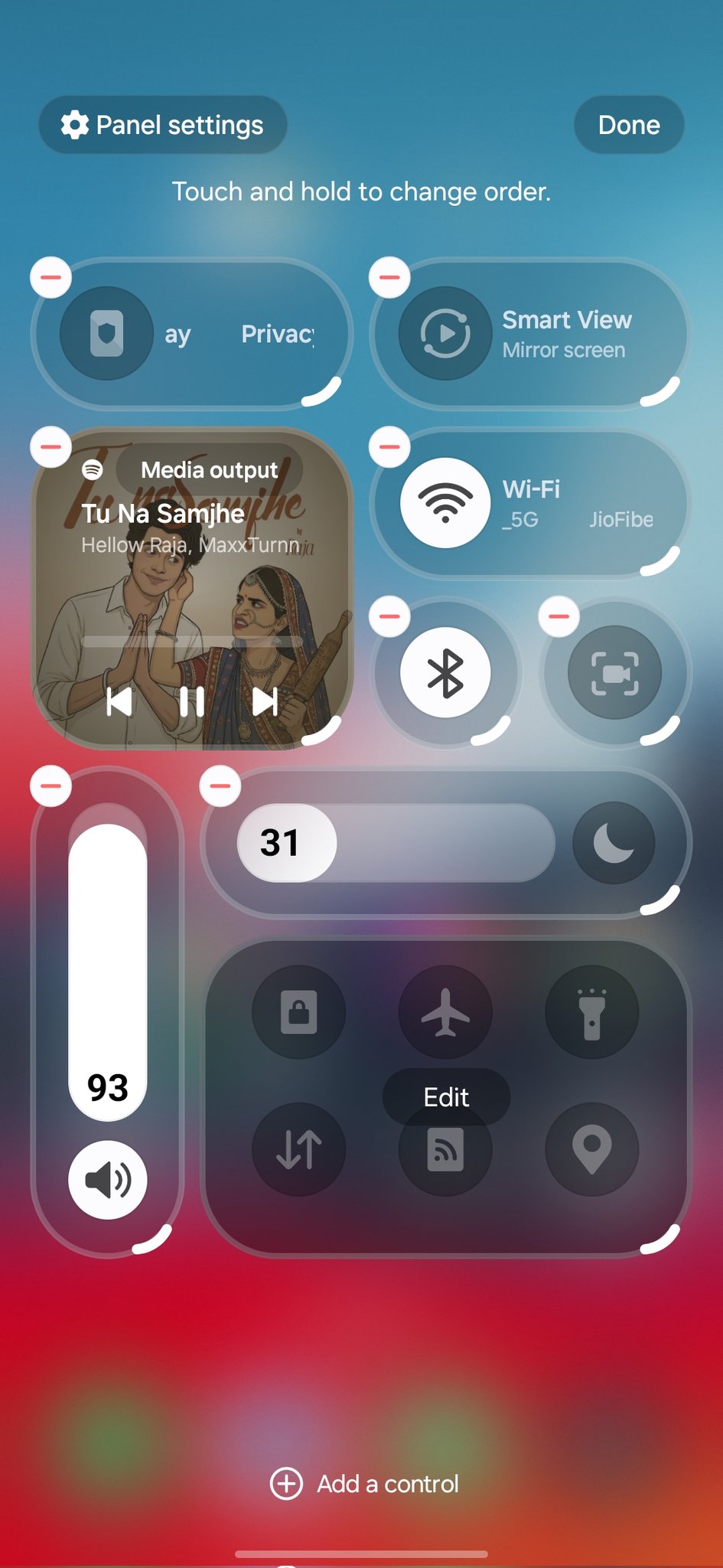QuickStar em uma UI 8.5 2