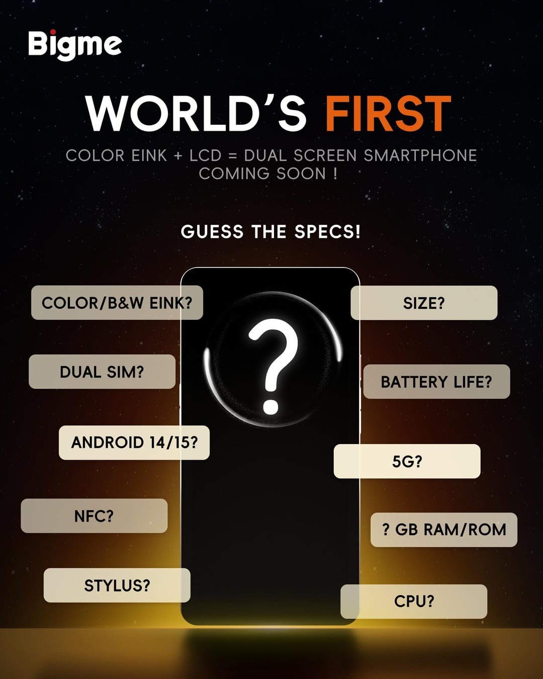 Especificações do reddit do smartphone Bigme HiBreak Dual Especificações do reddit do smartphone Bigme HiBreak Dual