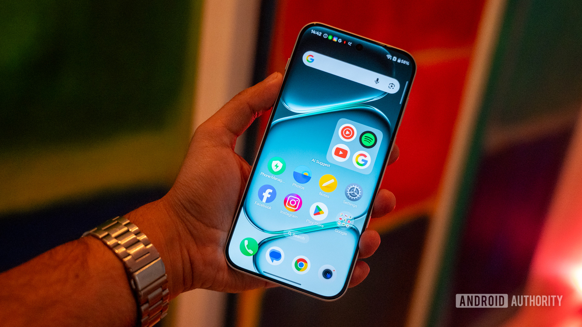 Tela do OnePlus Nord 6 ligada Tela do OnePlus Nord 6 ligada