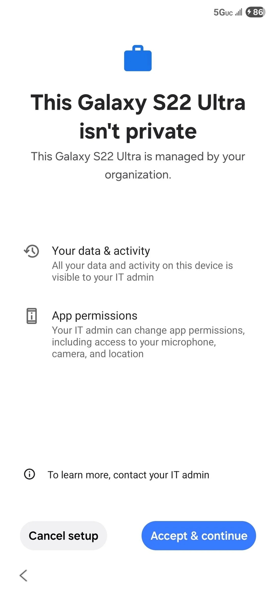 Galaxy S22 Ultra MDM bloqueado por Número LCC 0