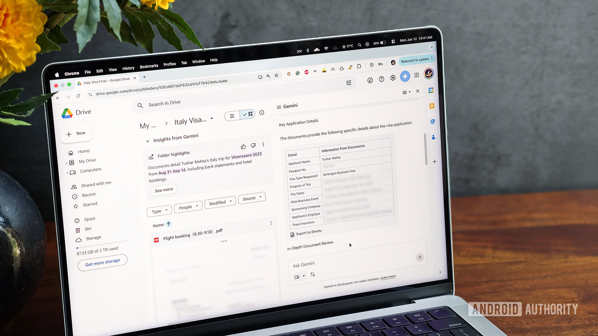Resumo do arquivo da pasta do Google Drive Resumo do arquivo da pasta do Google Drive