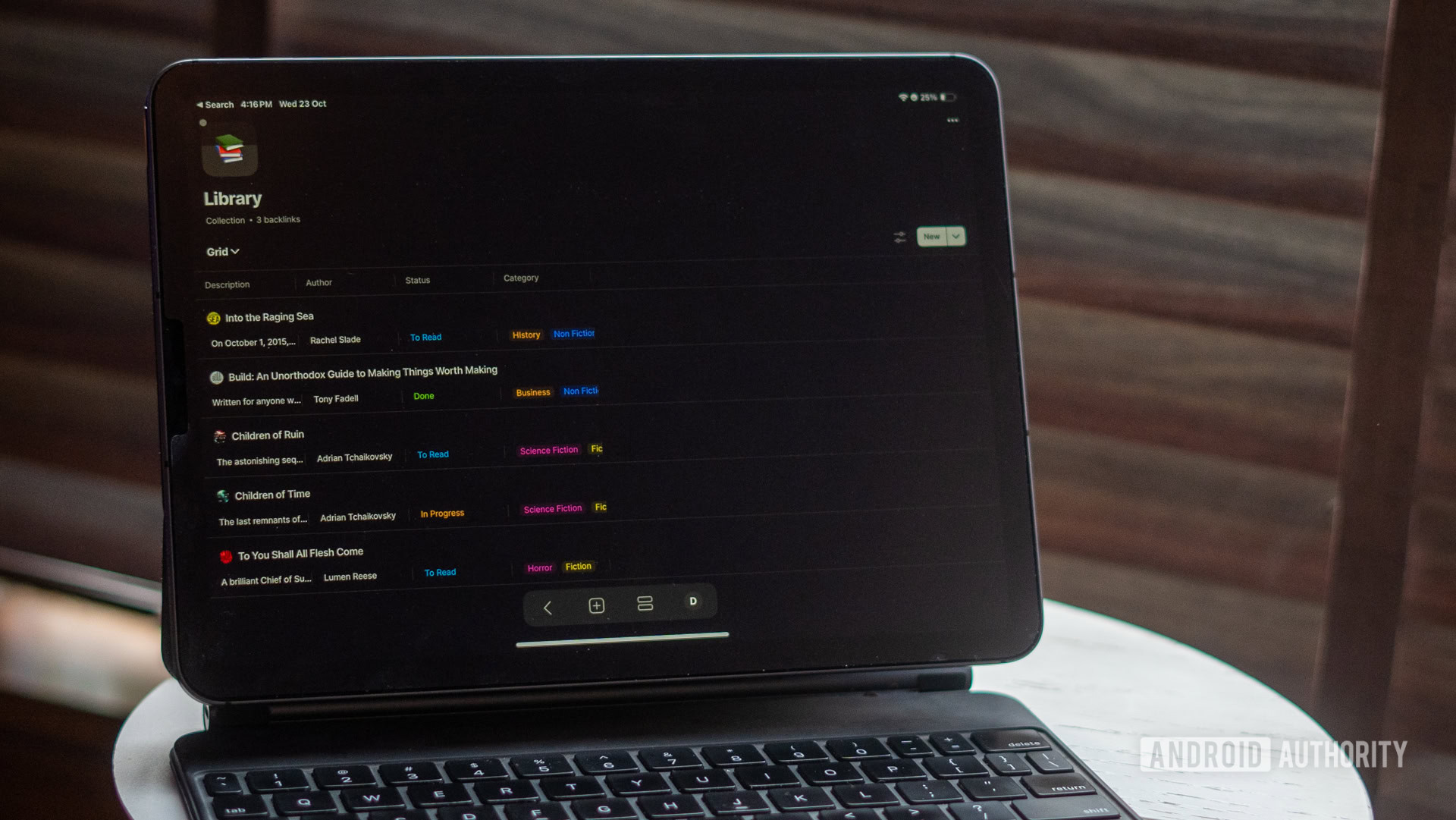 Qualquer tipo vs Noção 1
