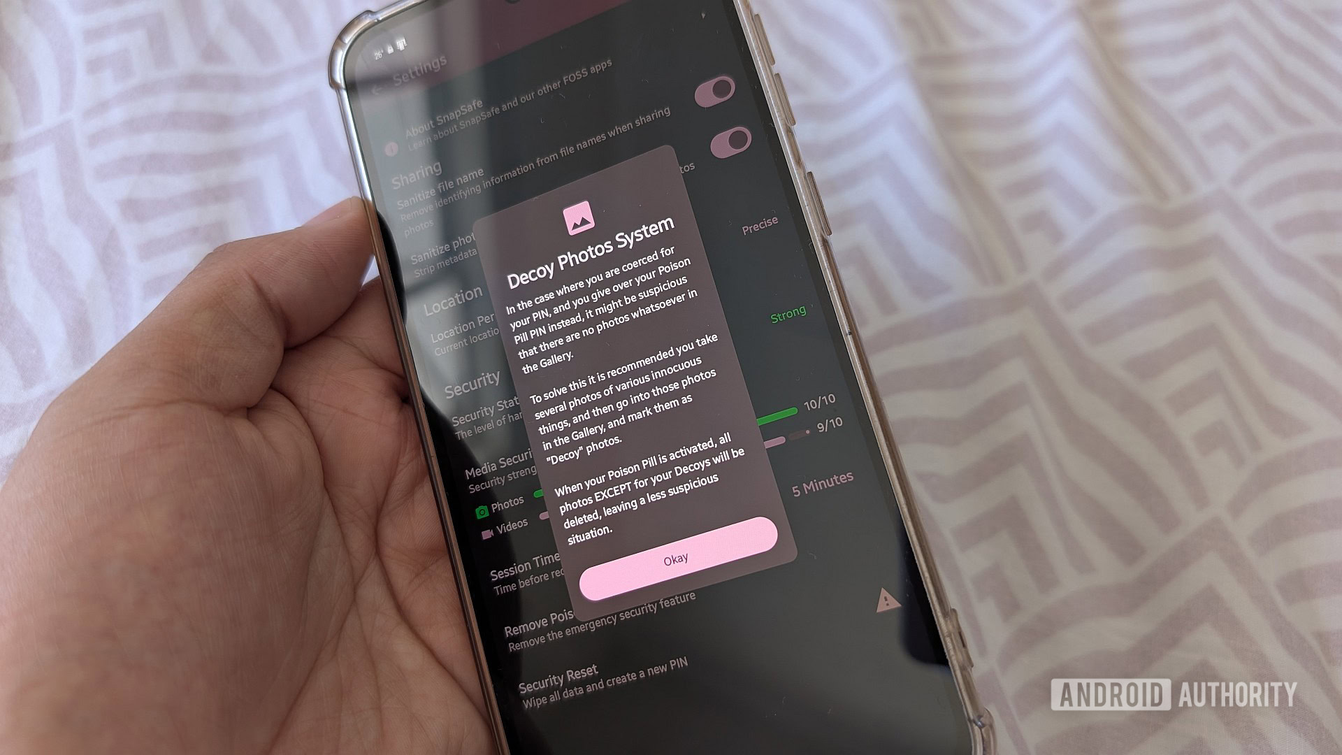 recursos da câmera snapsafe 3
