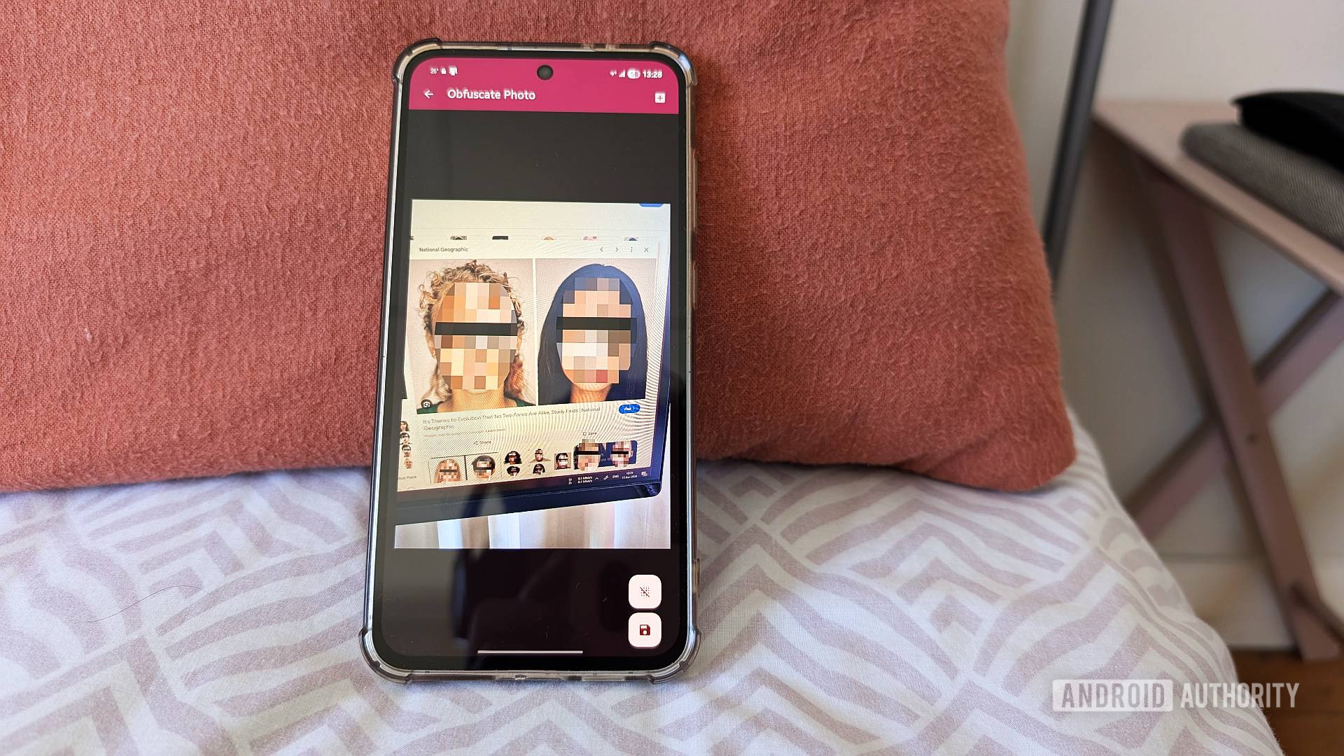 recursos da câmera snapsafe 7