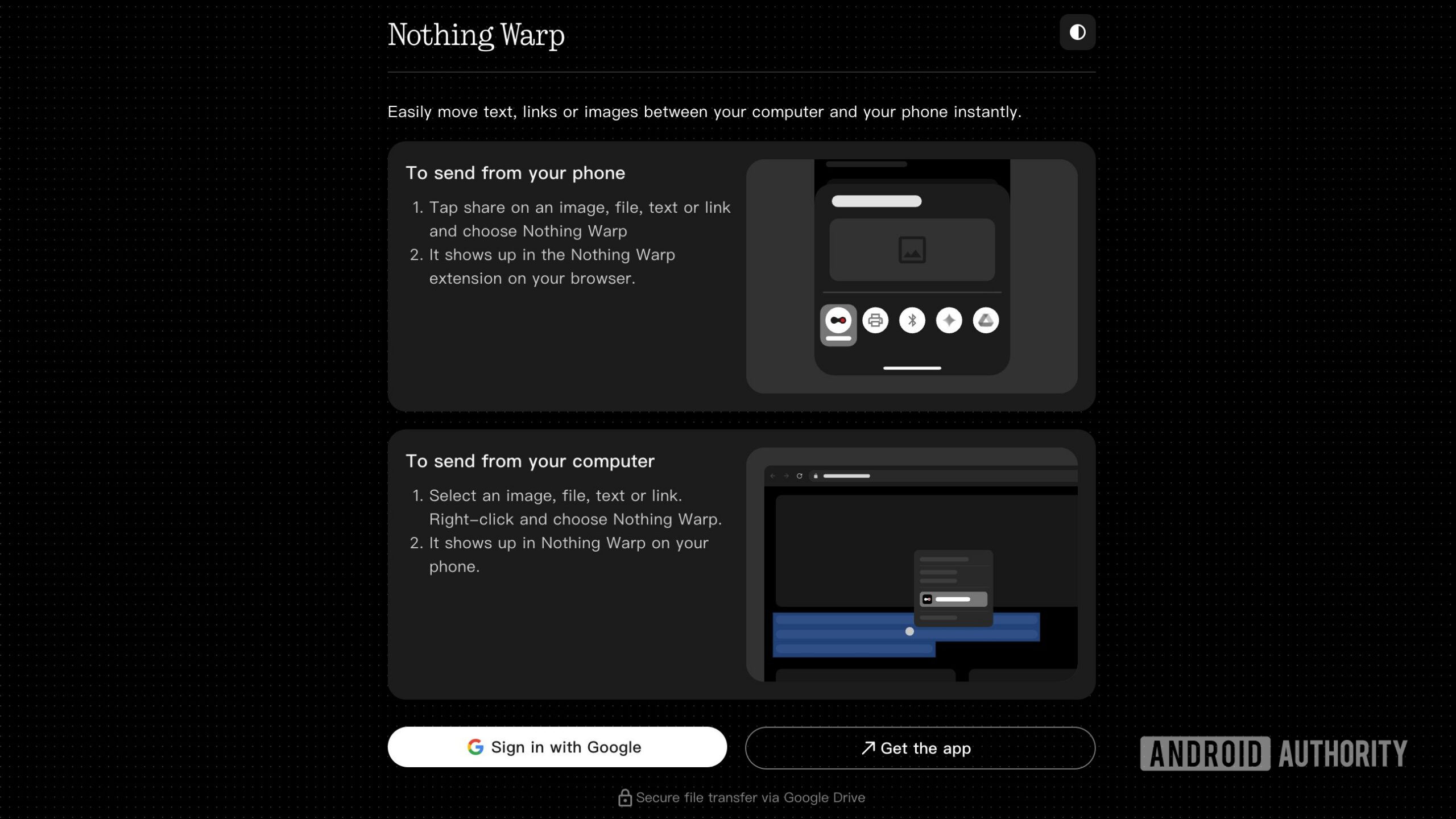 Nada Warp Como funciona